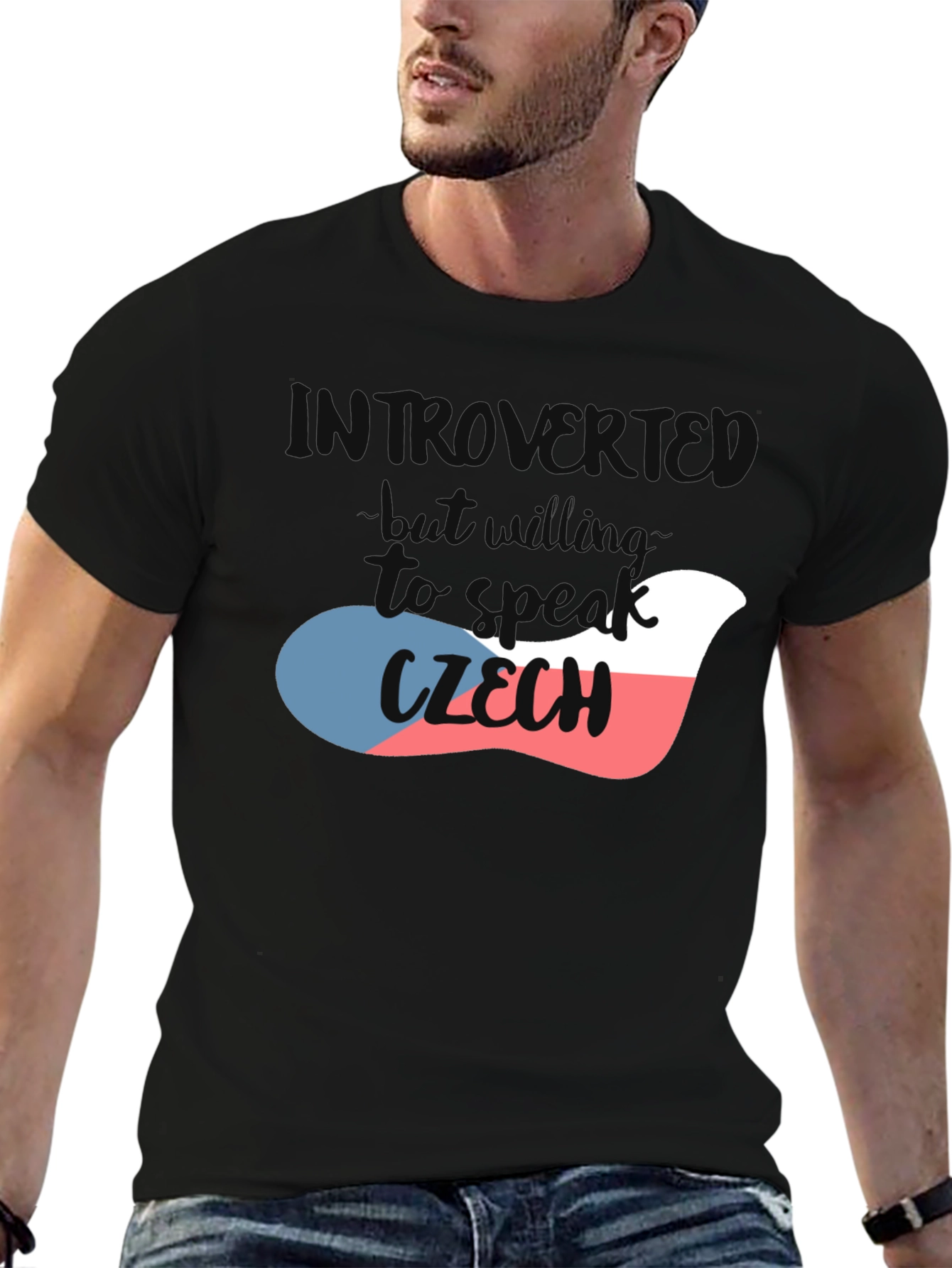 Introvert Czech T-Shirt - Funny Graphic Tee