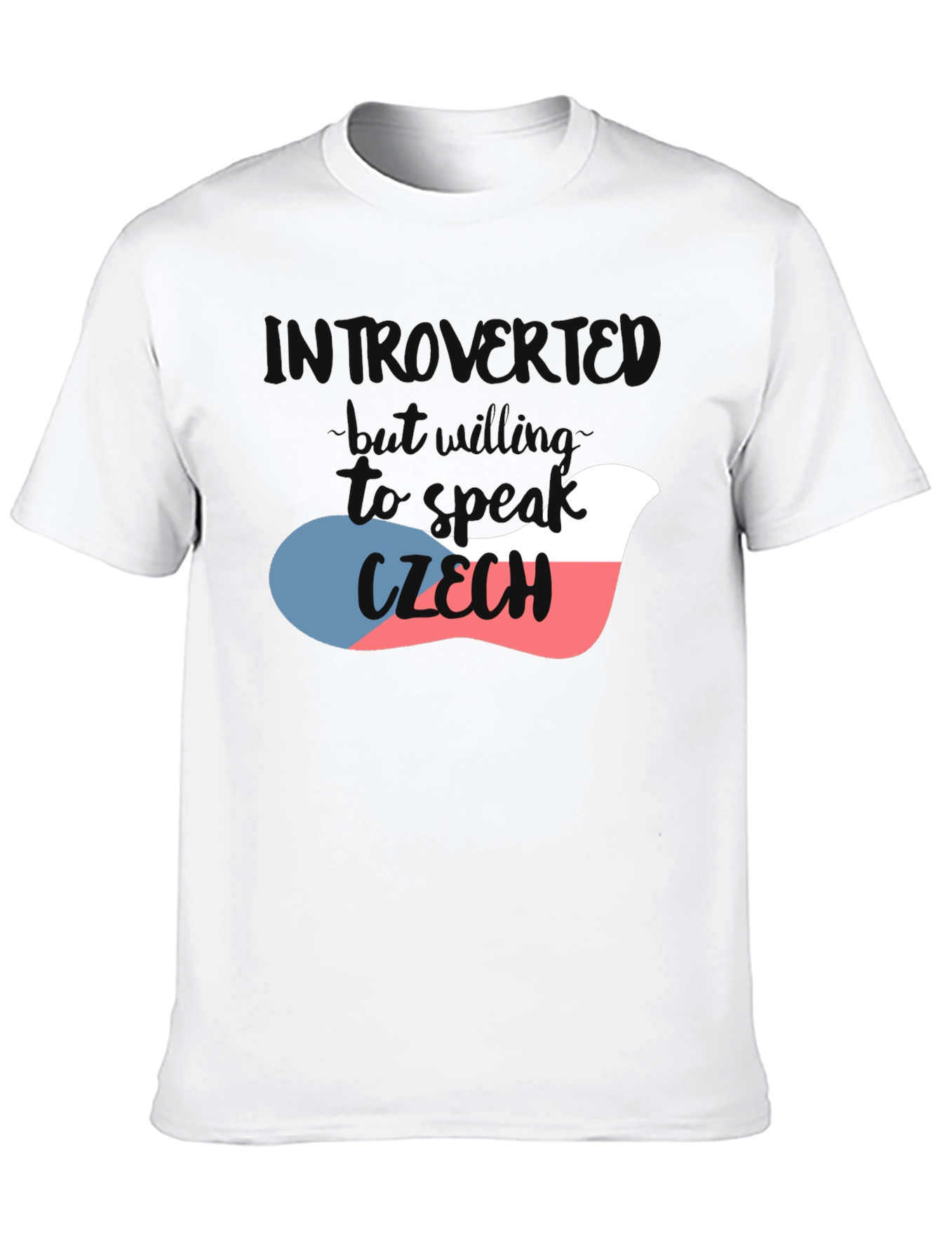 Introvert Czech T-Shirt - Funny Graphic Tee