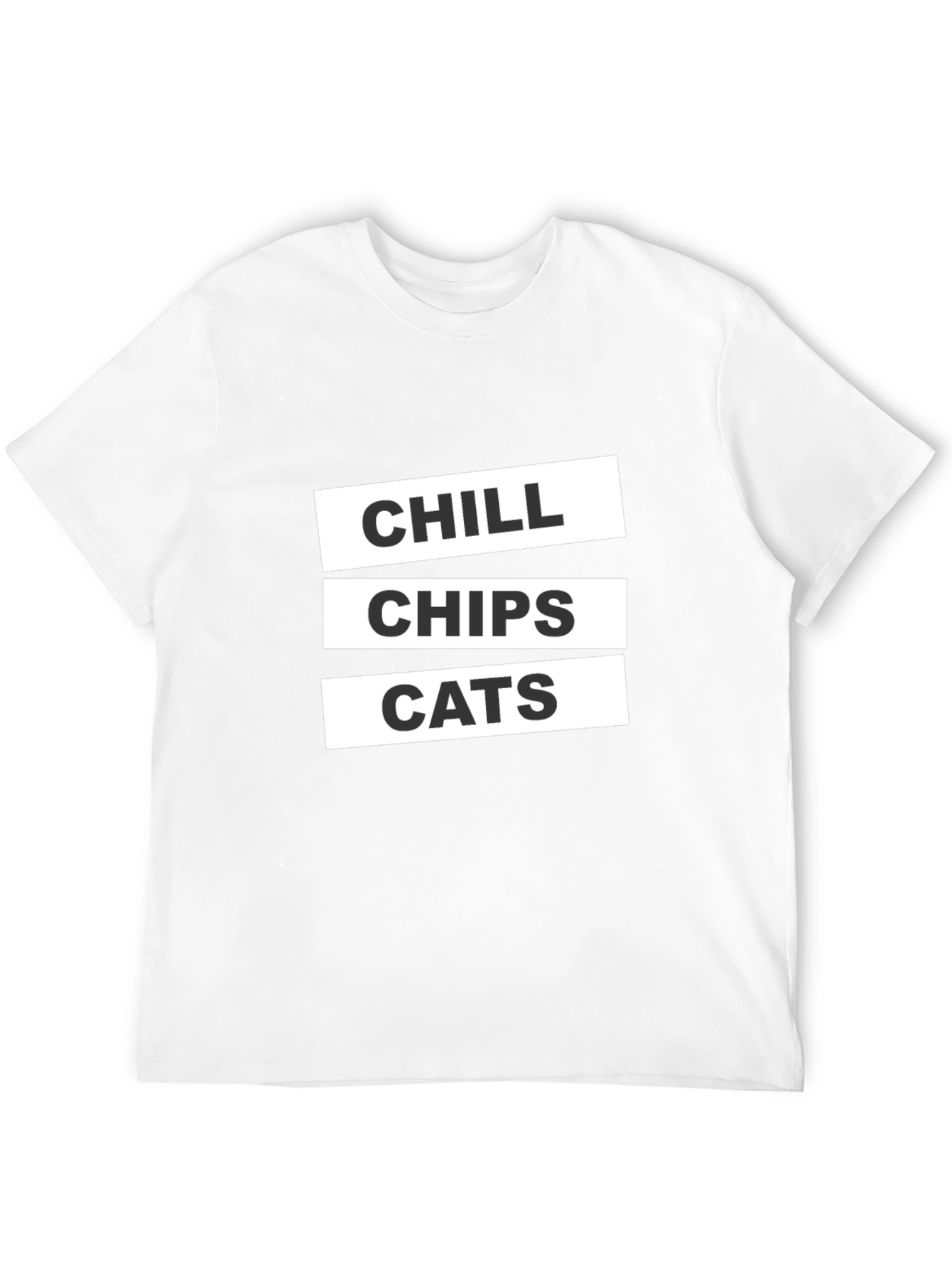 Chill Chips Cats Graphic Tee