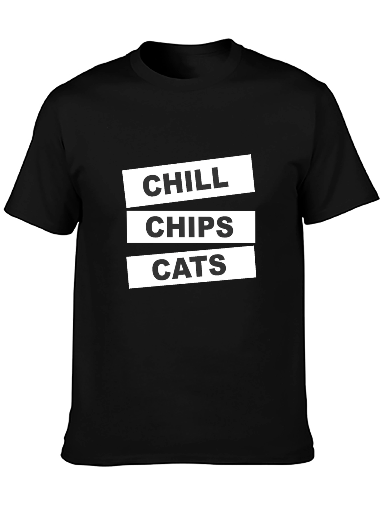 Chill Chips Cats Graphic Tee