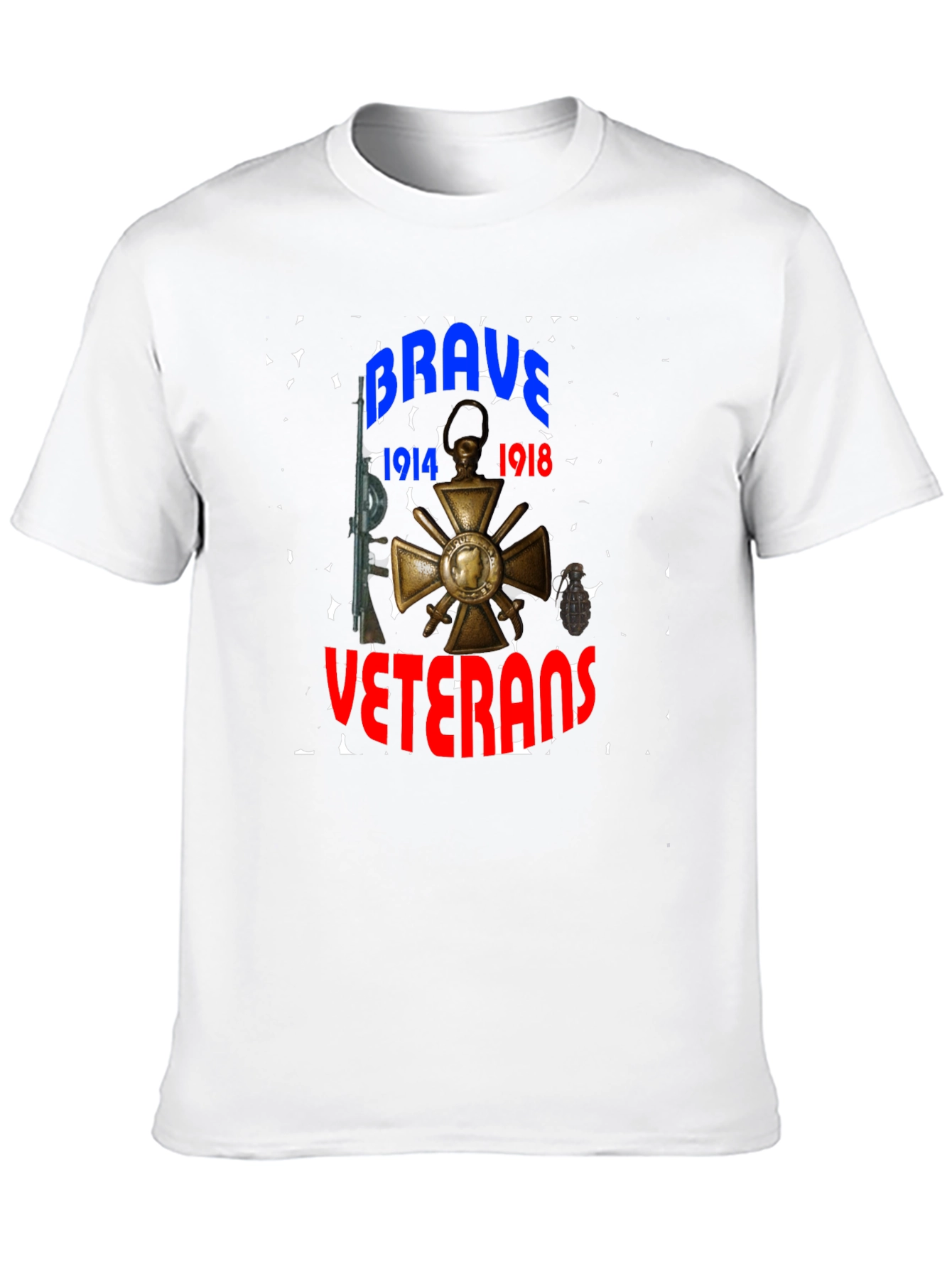 Brave Veterans T-Shirt - 1914-1918