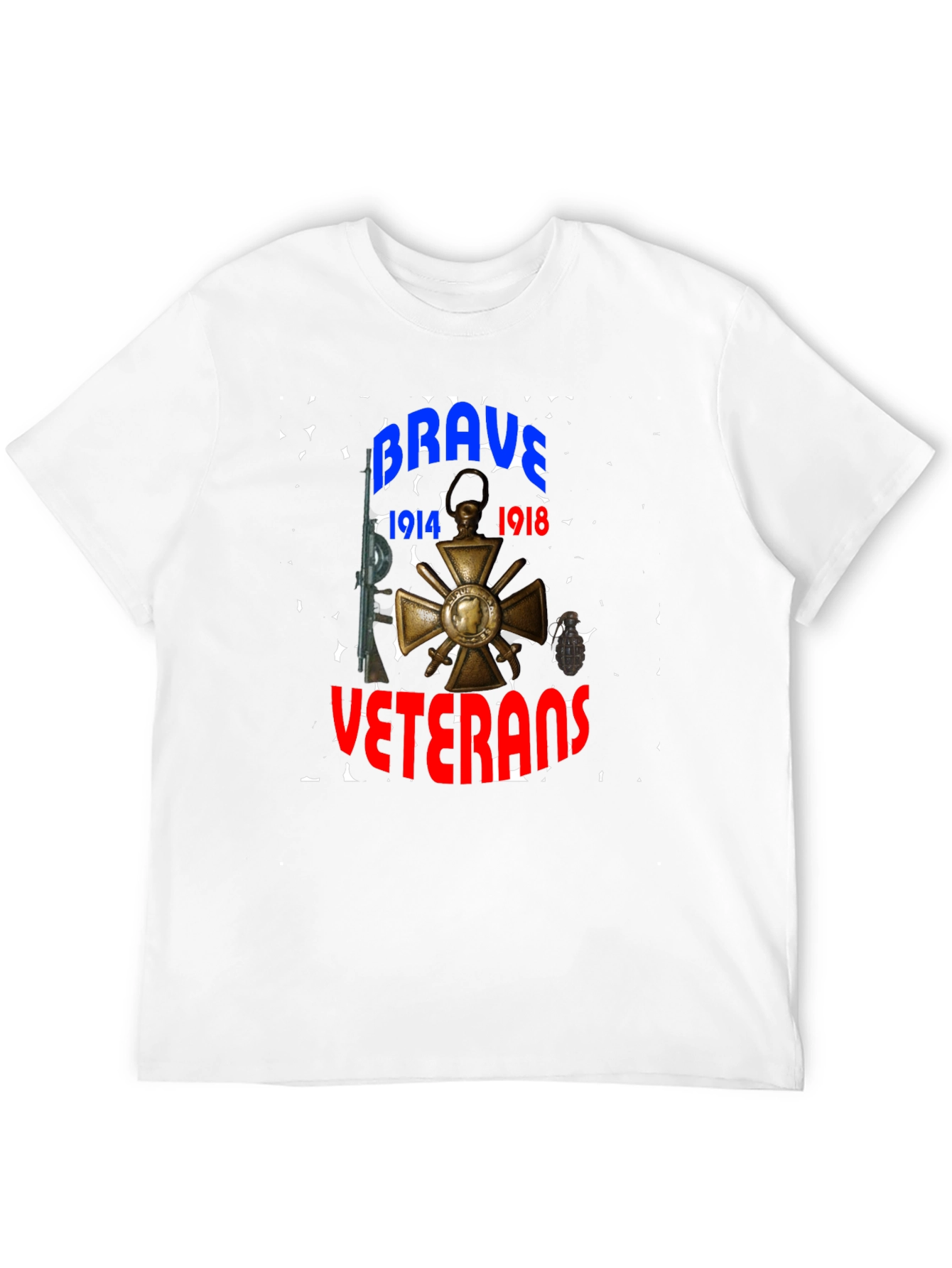 Brave Veterans T-Shirt - 1914-1918