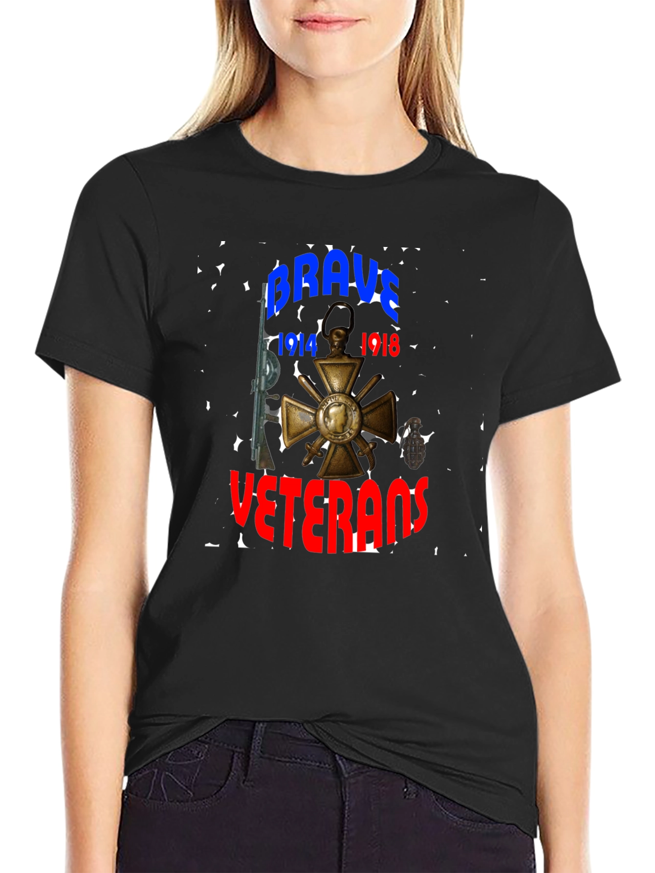 Brave Veterans T-Shirt - 1914-1918
