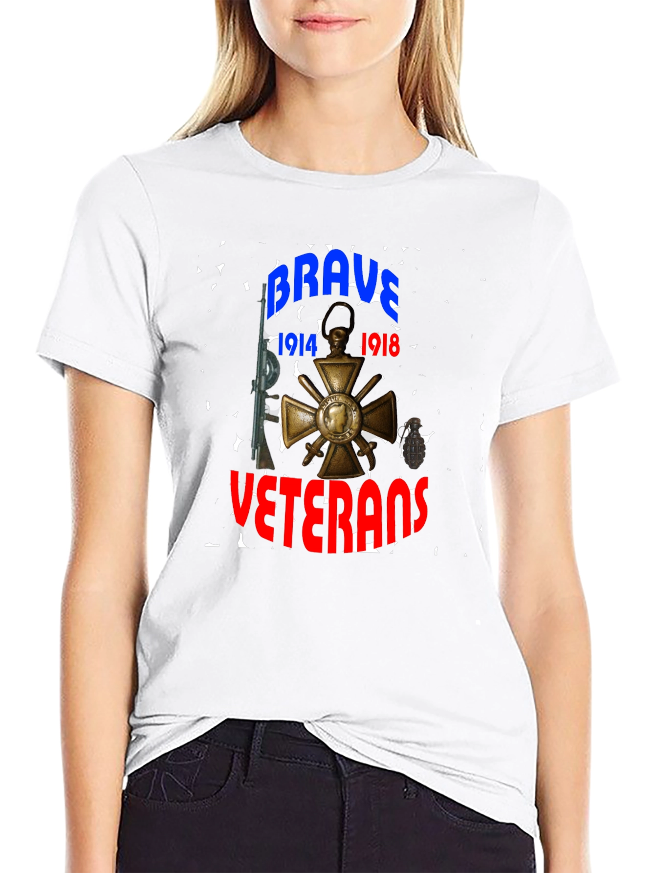 Brave Veterans T-Shirt - 1914-1918