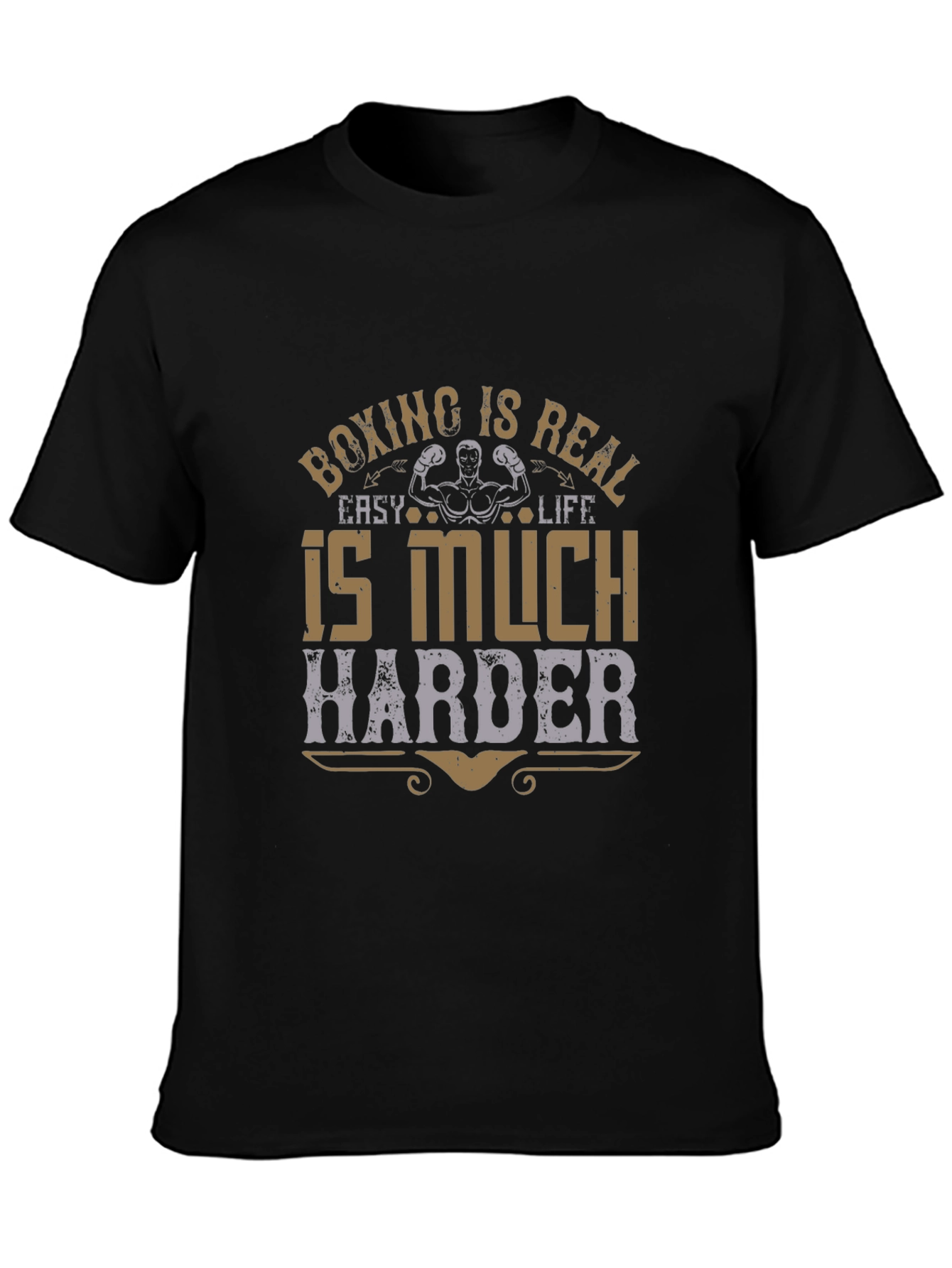 Boxing is Real Graphic T-Shirt