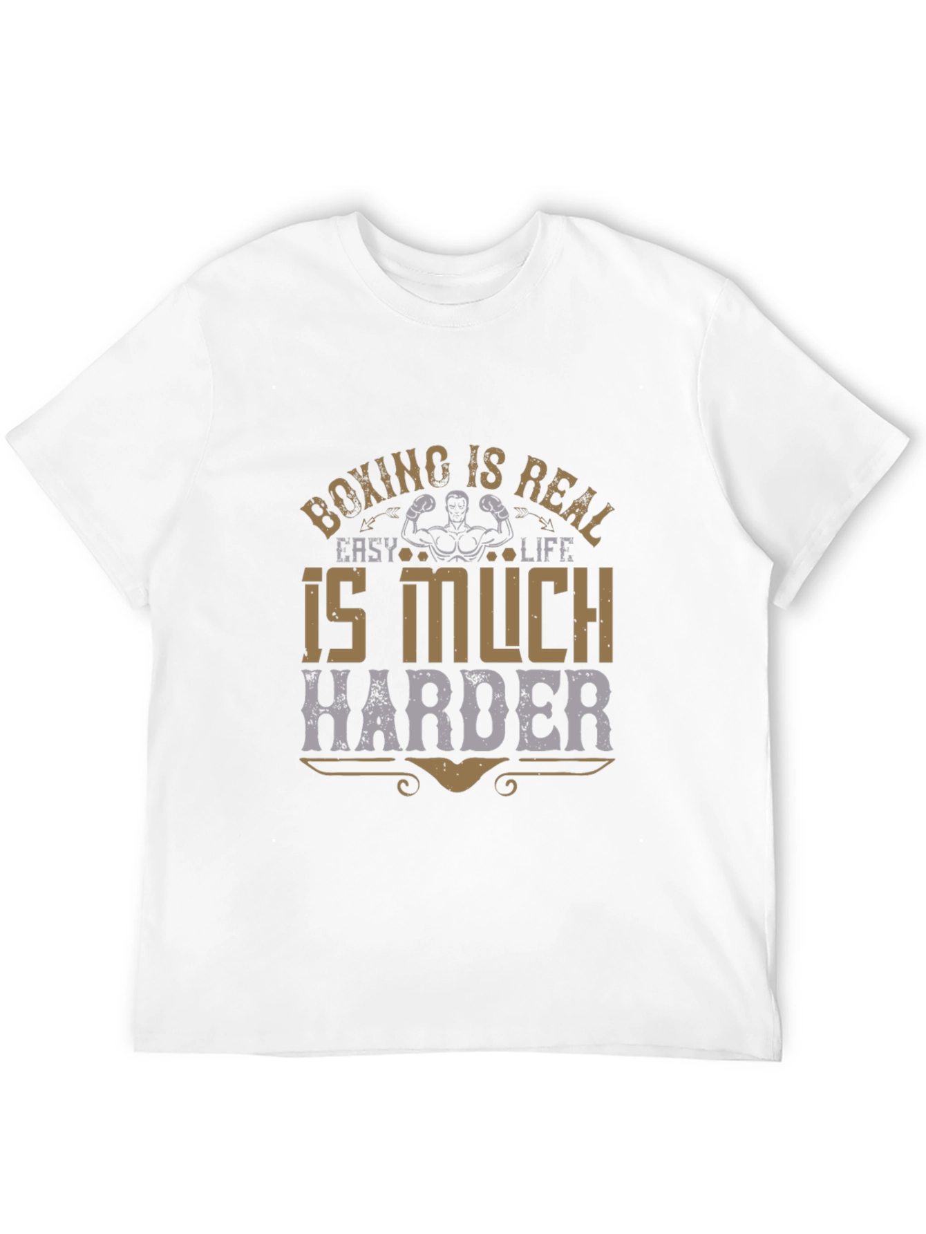 Boxing is Real Graphic T-Shirt