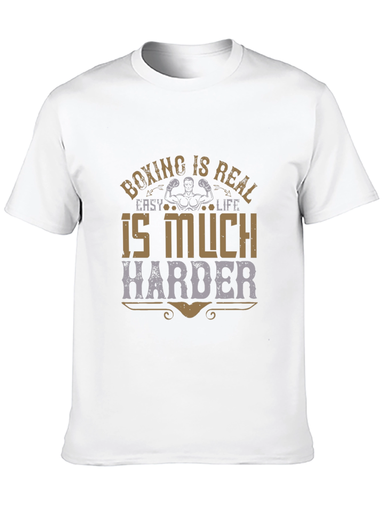 Boxing is Real Graphic T-Shirt