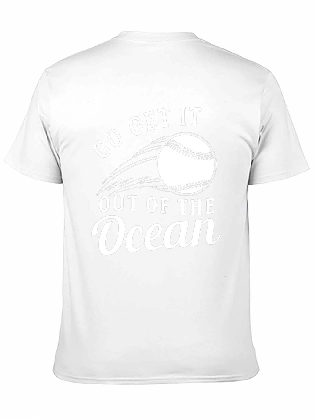 Go Get It Out Of The Ocean Black T-Shirt