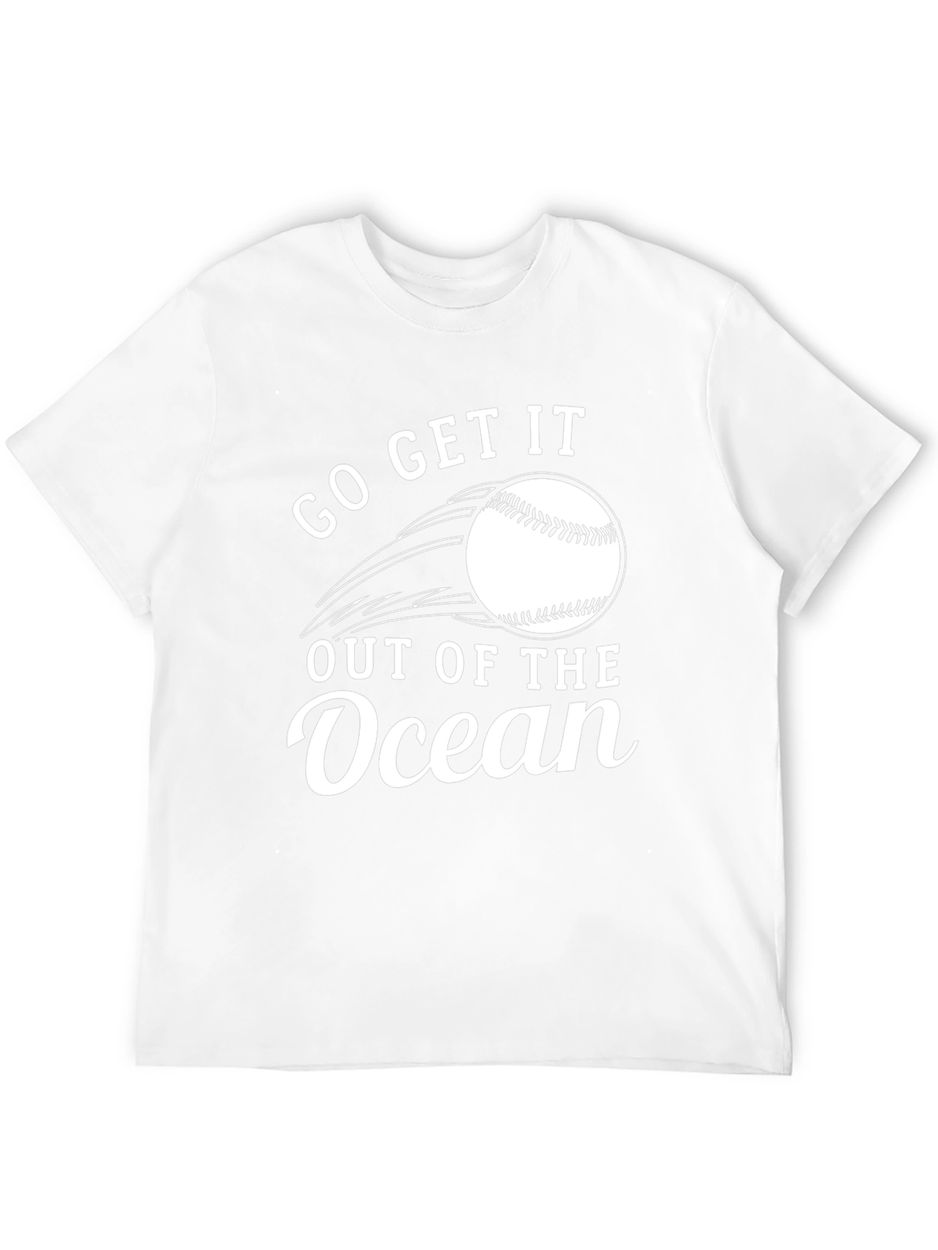 Go Get It Out Of The Ocean Black T-Shirt