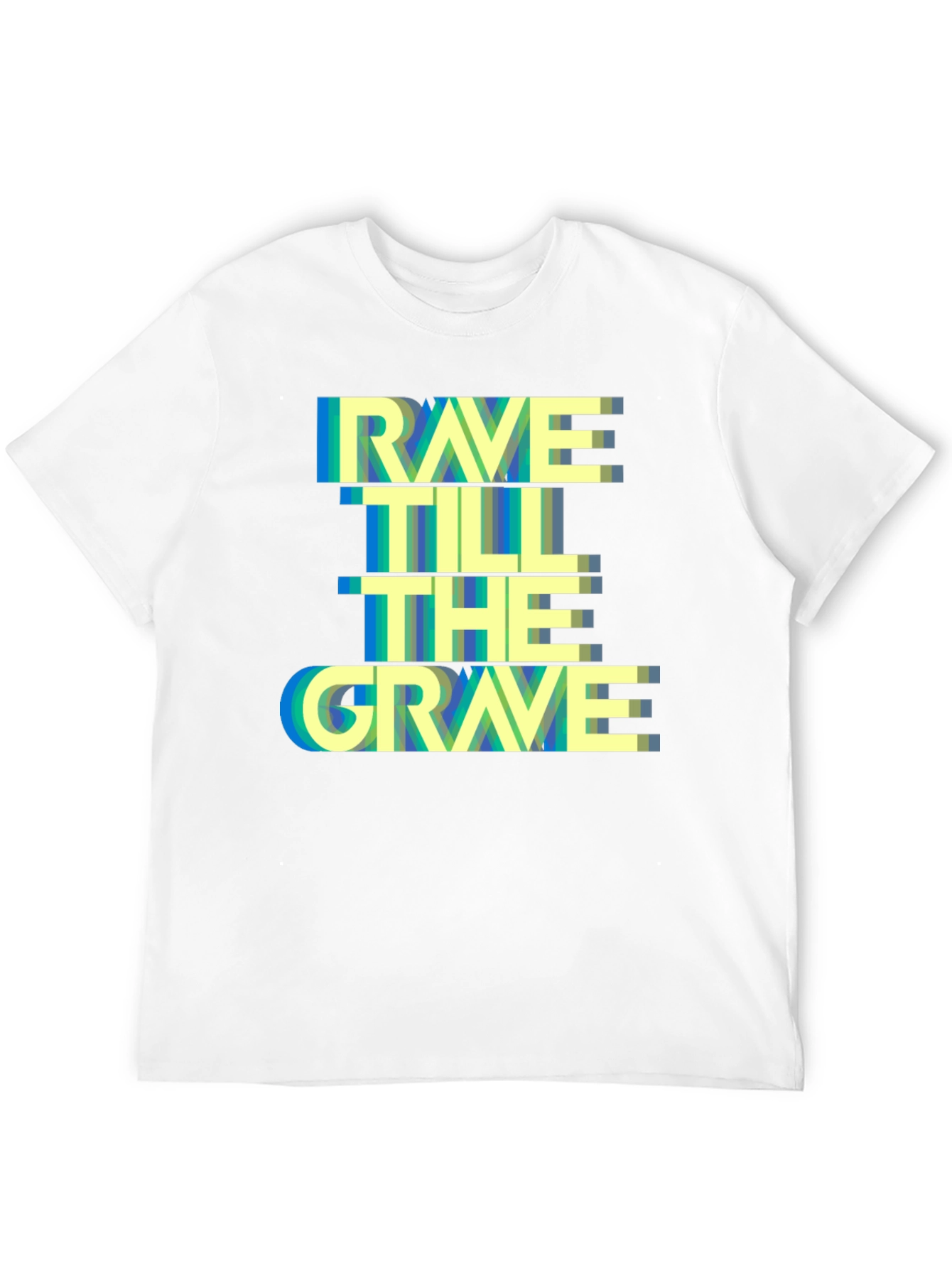 Rave Till The Grave Graphic Tee