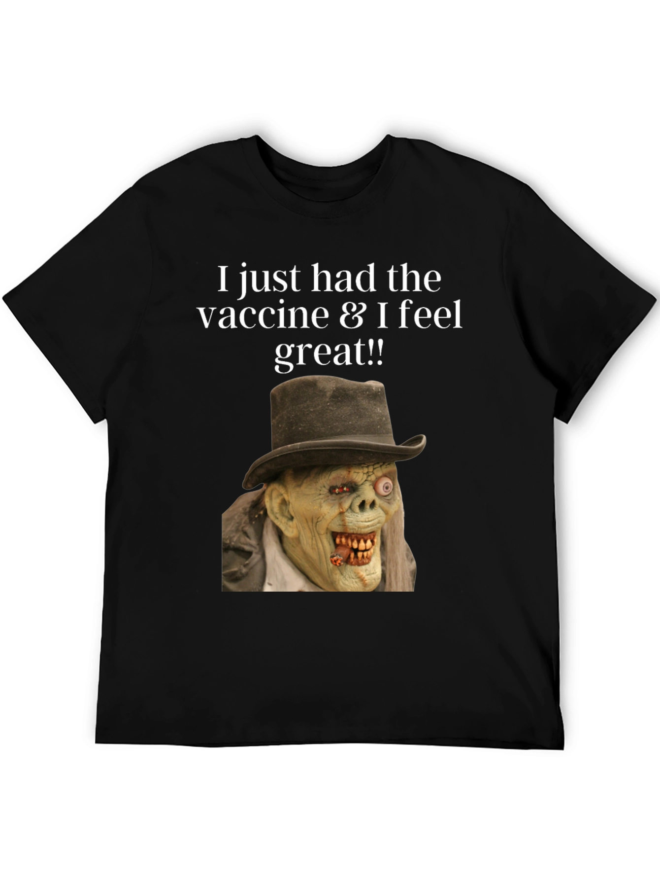 Vaccine Zombie Humor Graphic Tee
