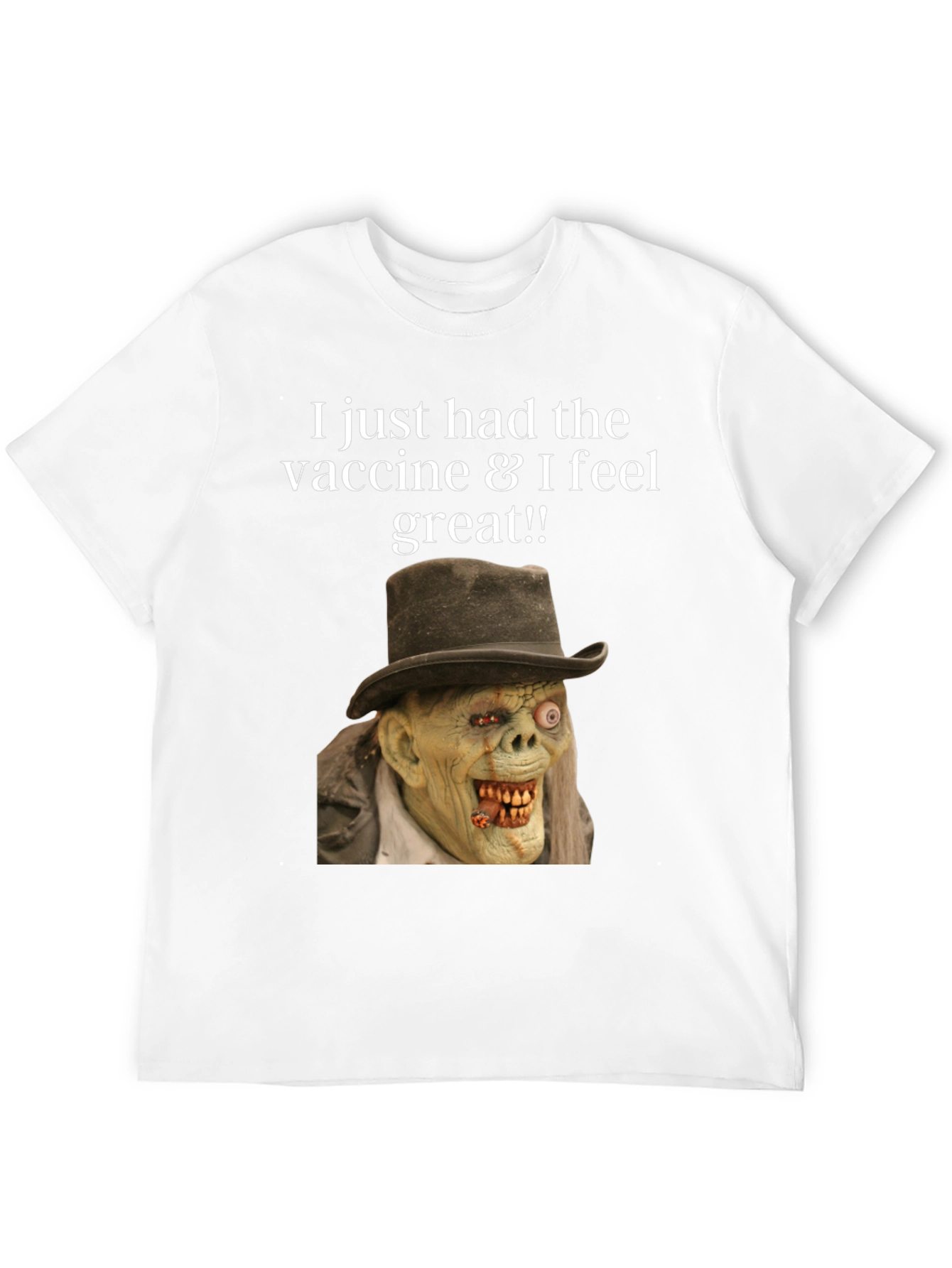 Vaccine Zombie Humor Graphic Tee