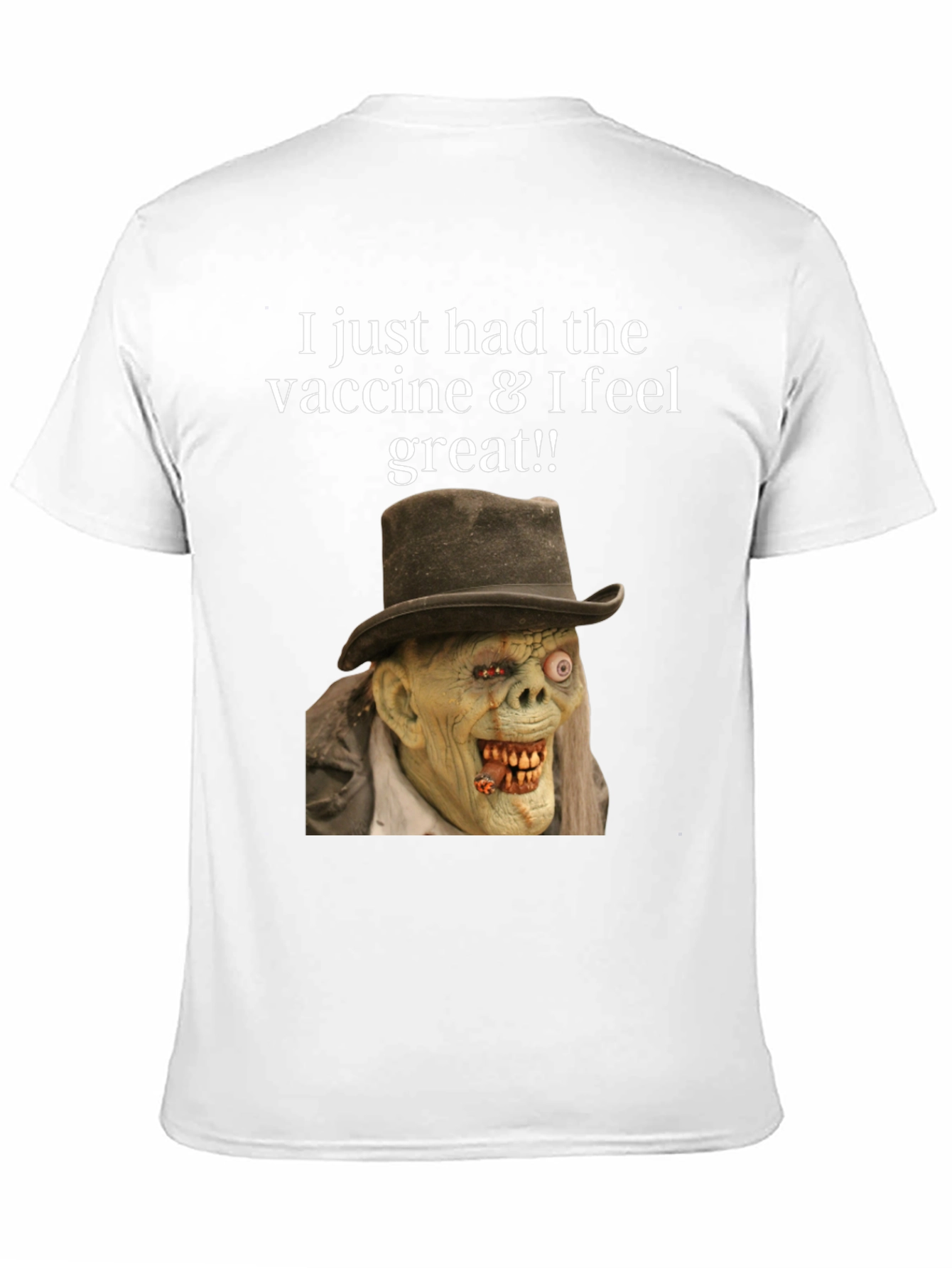 Vaccine Zombie Humor Graphic Tee