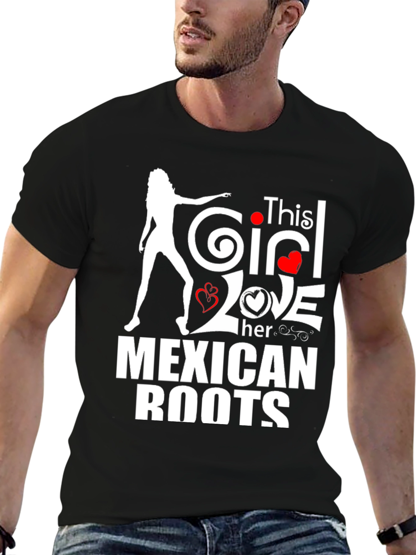 This Girl Loves Her Mexican Roots T-Shirt