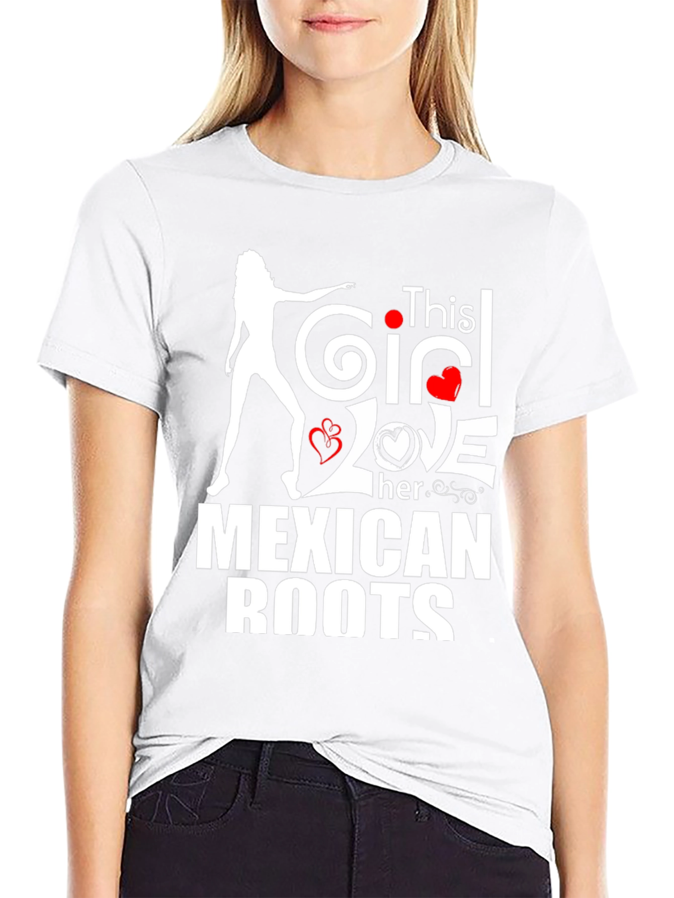 This Girl Loves Her Mexican Roots T-Shirt