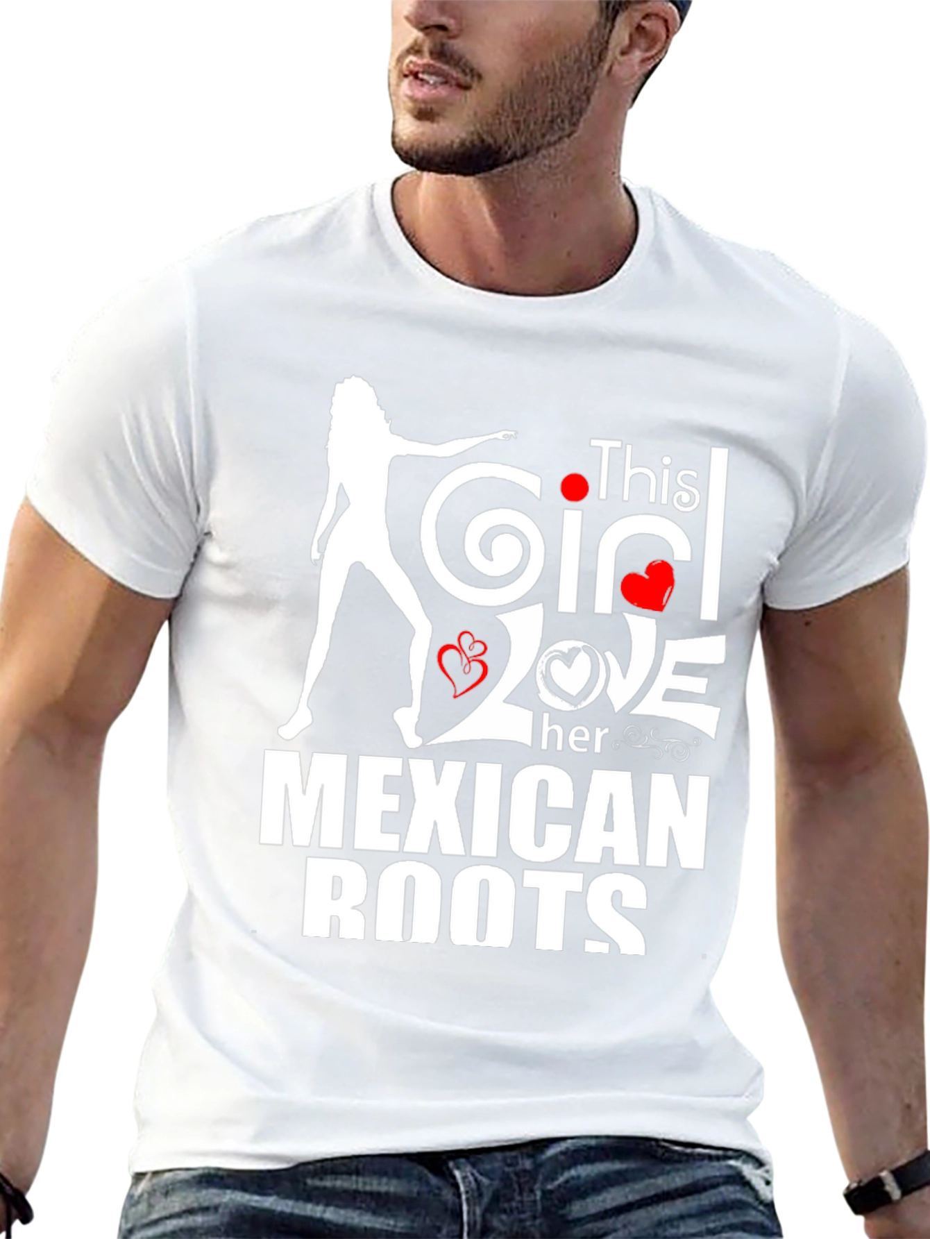 This Girl Loves Her Mexican Roots T-Shirt