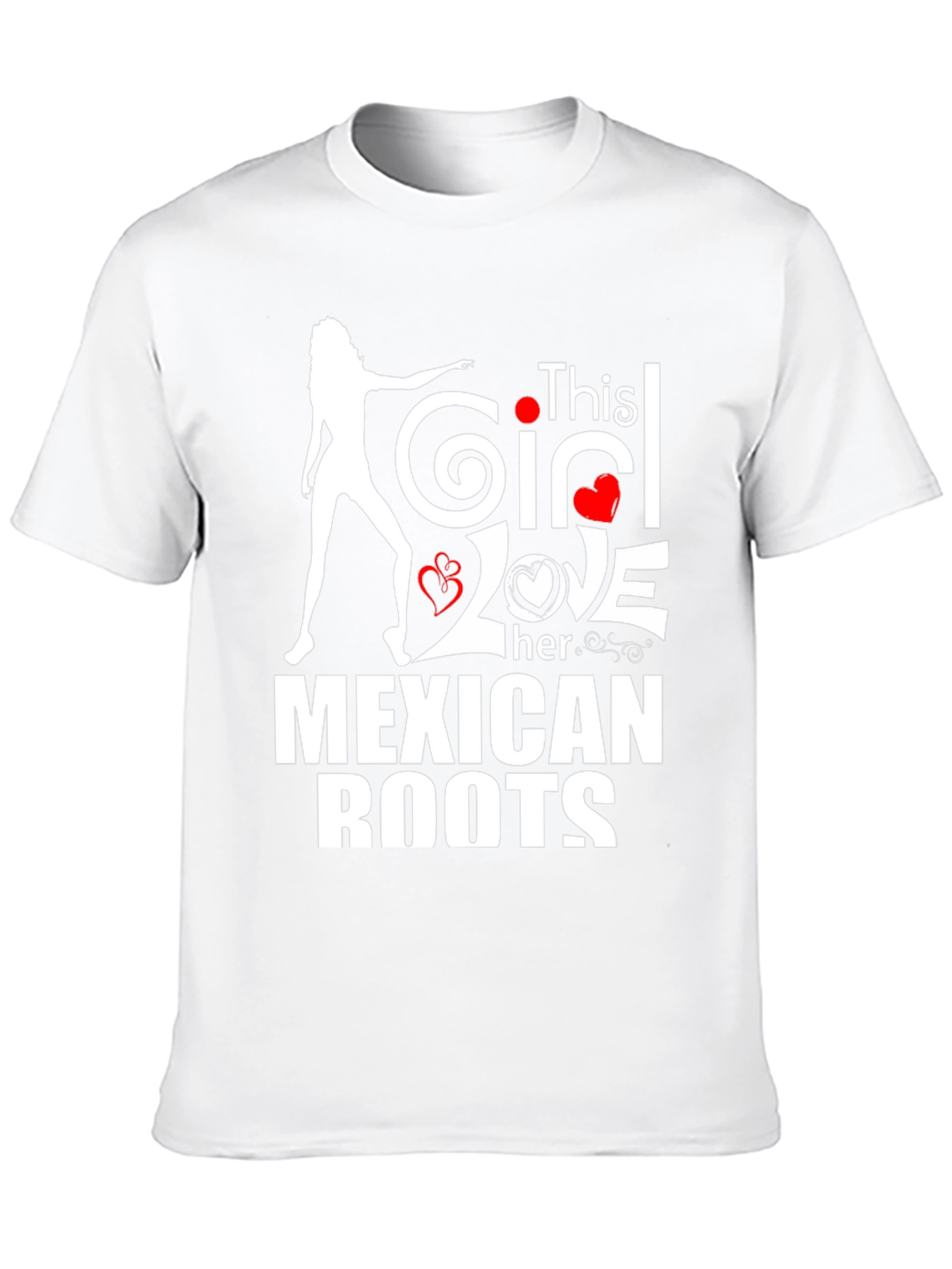 This Girl Loves Her Mexican Roots T-Shirt