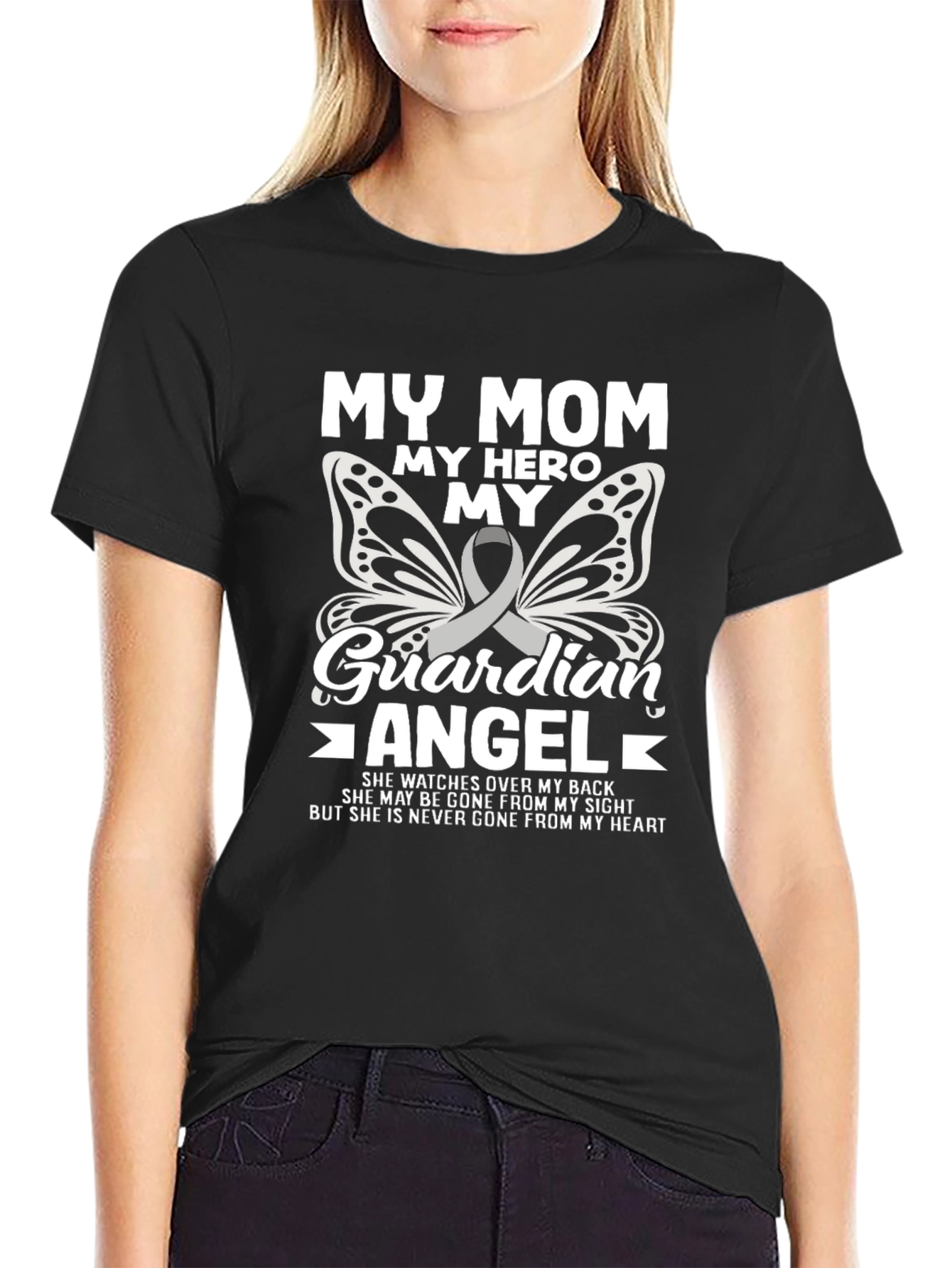 My Mom My Hero Guardian Angel T-Shirt