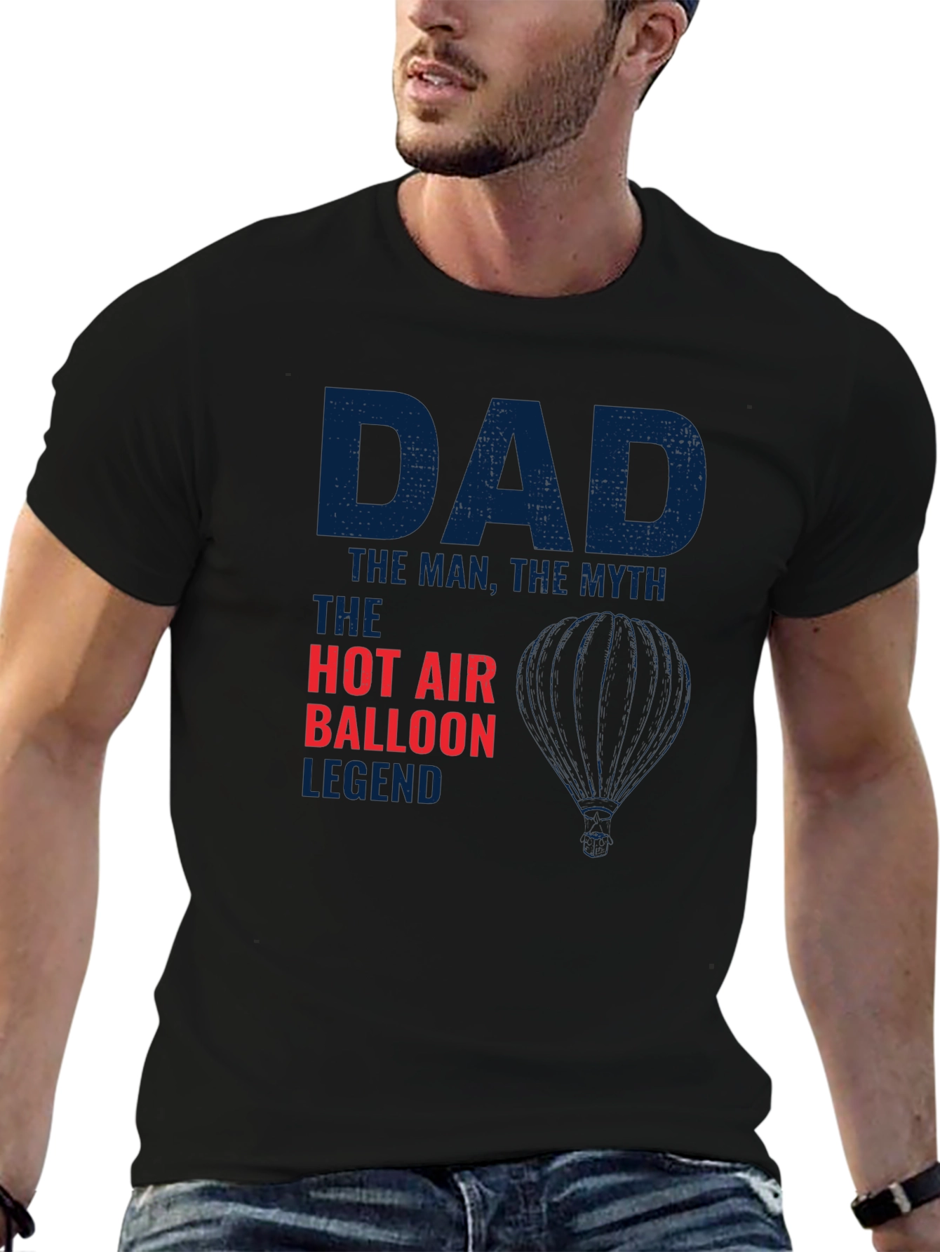 Dad Hot Air Balloon Legend T-Shirt