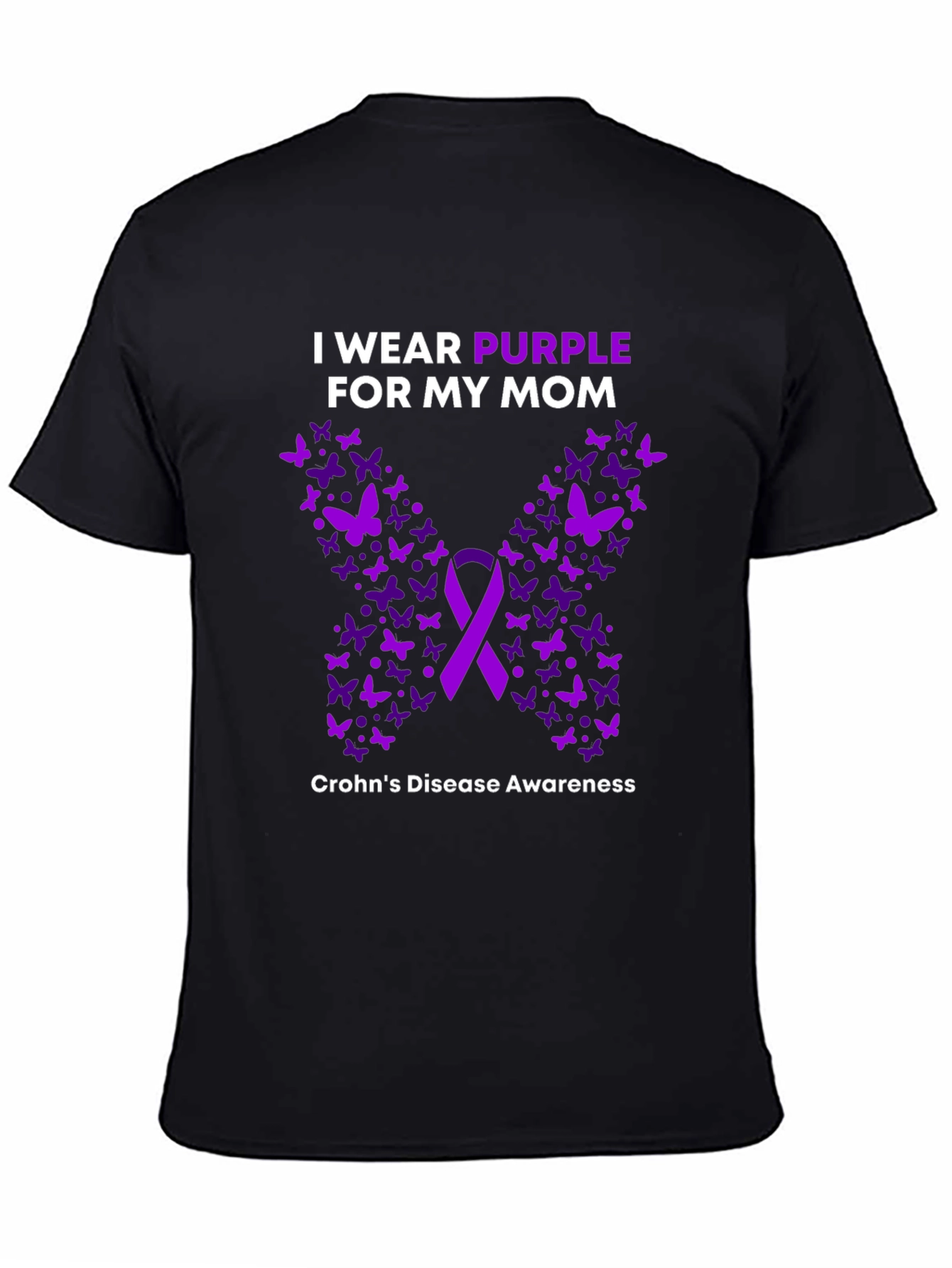 Purple Crohns Disease Awareness T-Shirt