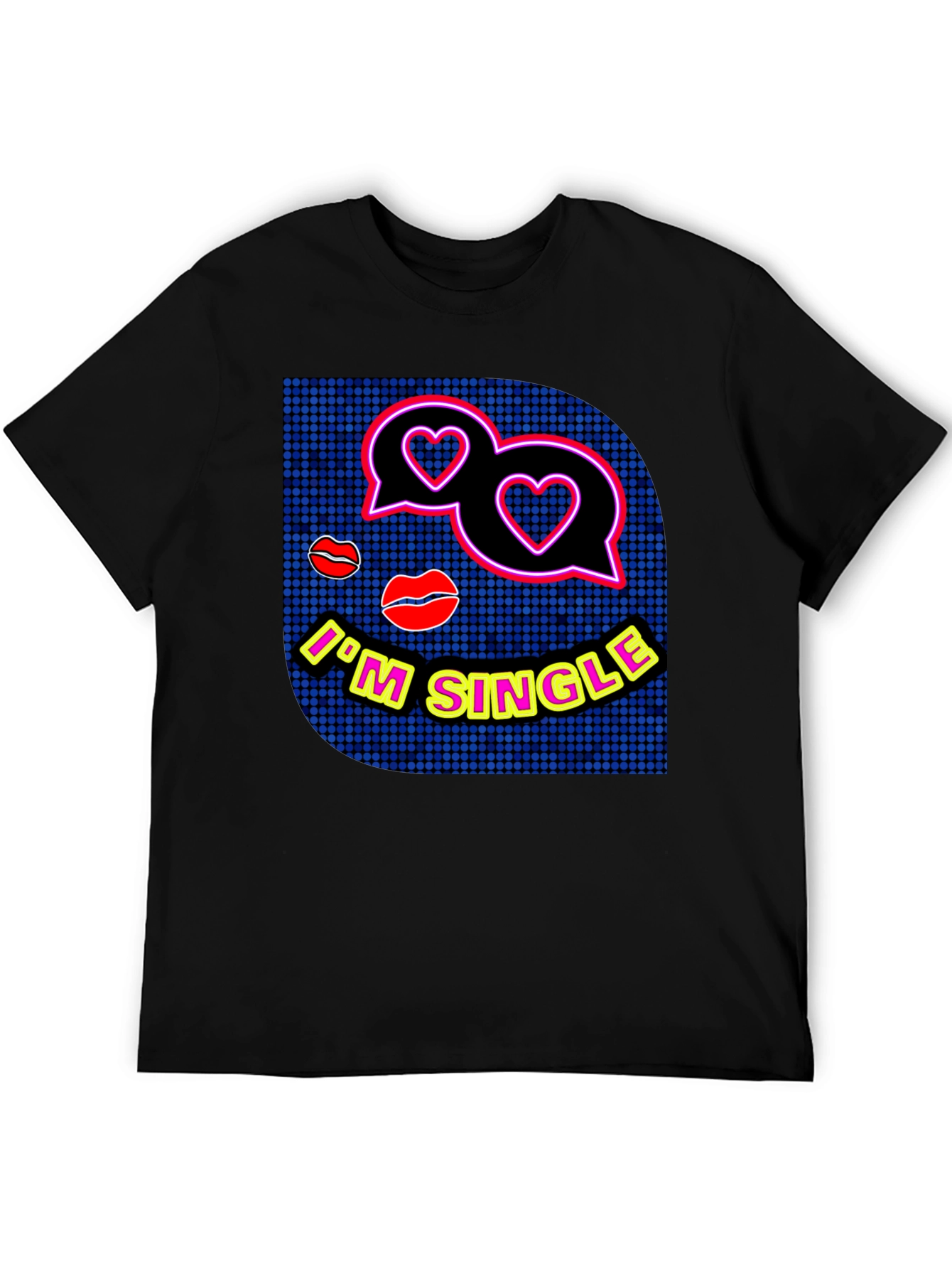 Im Single Graphic Tee - Trendy Dating T-Shirt