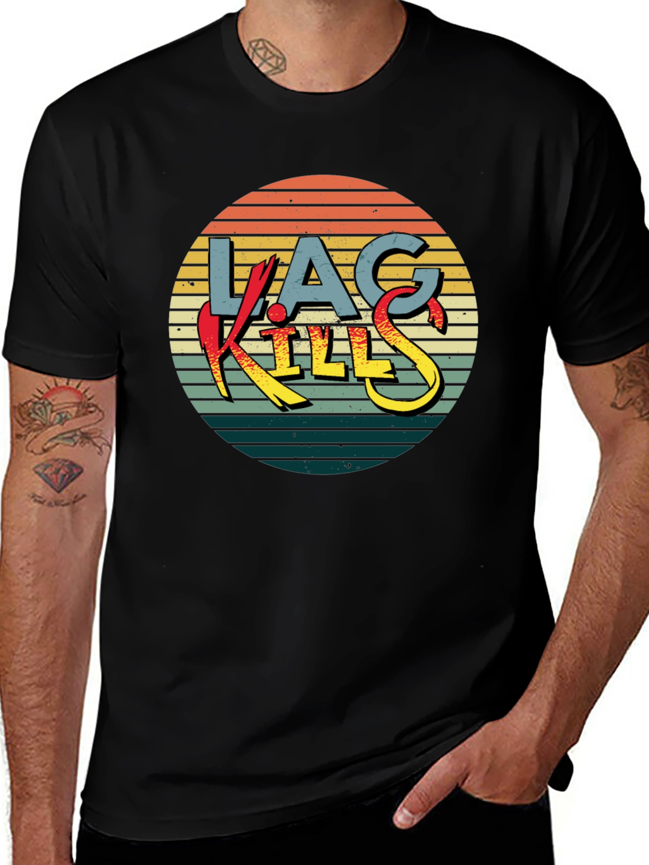 Lag Kills T-Shirt - Gamer Apparel