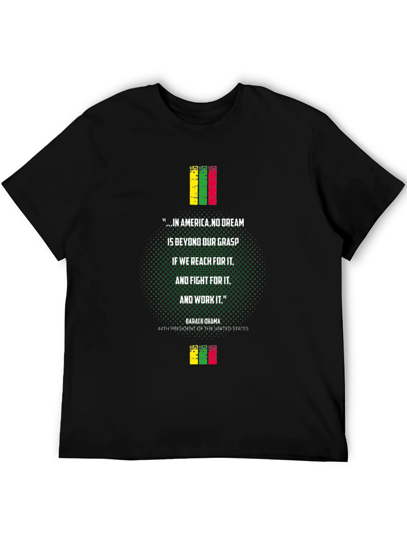 Obama Dream Graphic T-Shirt - Reach For It!
