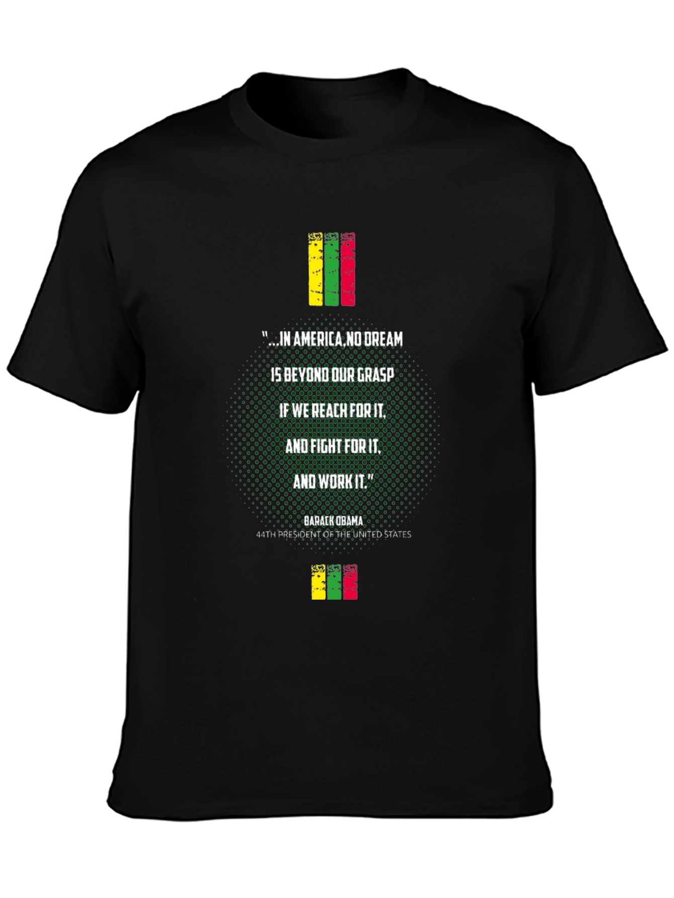 Obama Dream Graphic T-Shirt - Reach For It!