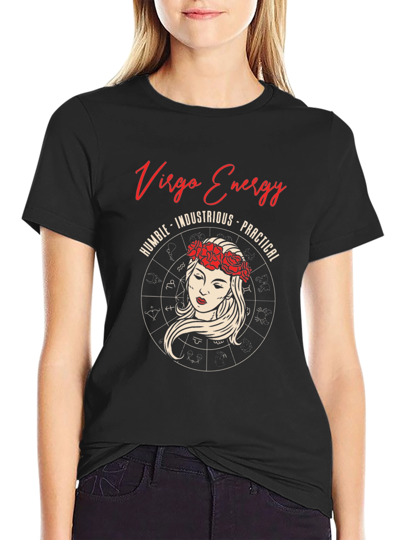 Virgo Energy Graphic Tee Zodiac Astrological Sign T-Shirt