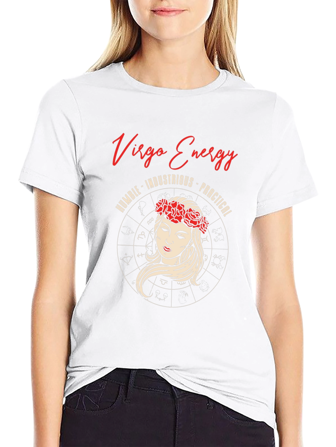 Virgo Energy Graphic Tee Zodiac Astrological Sign T-Shirt
