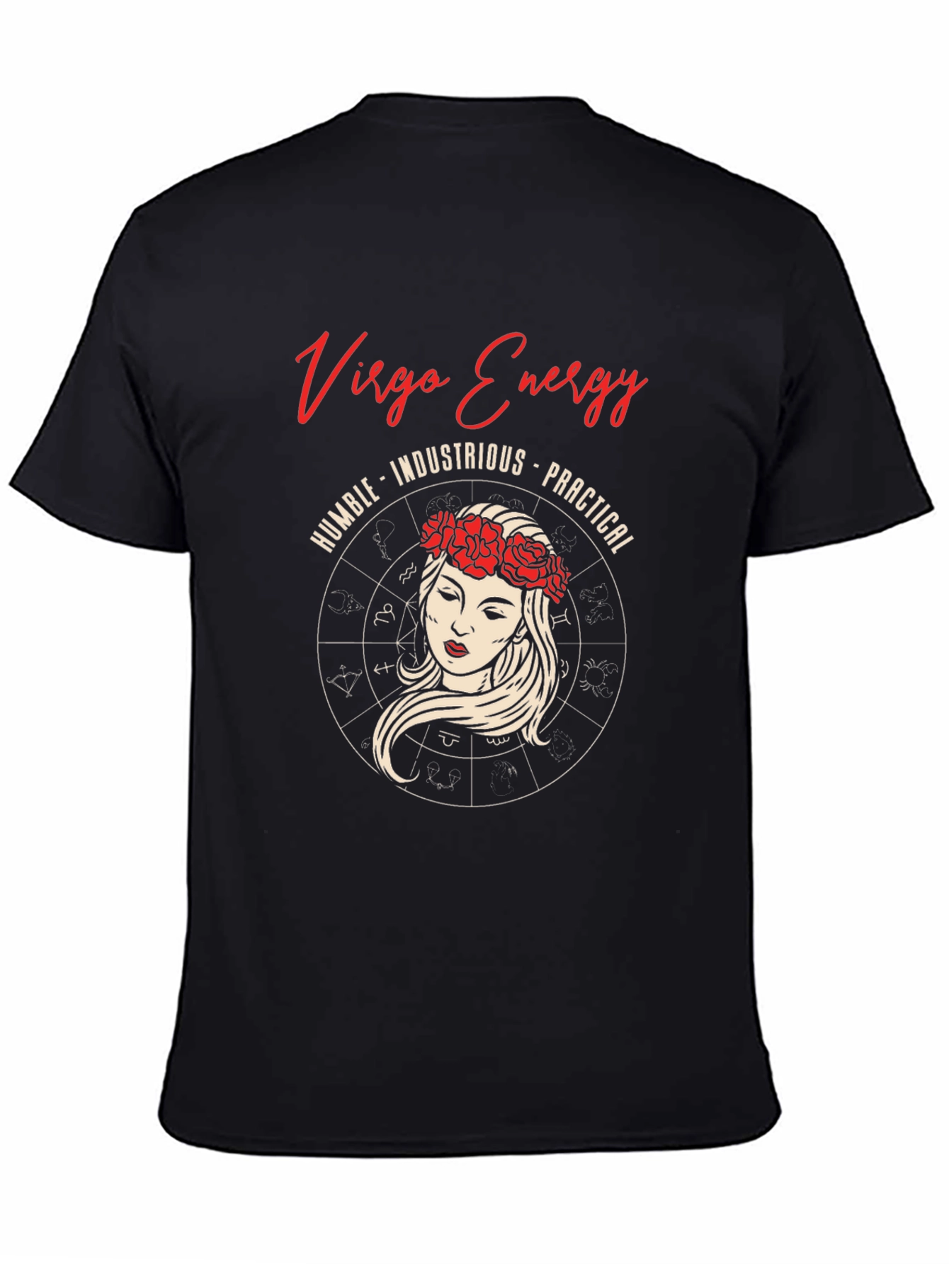 Virgo Energy Graphic Tee Zodiac Astrological Sign T-Shirt