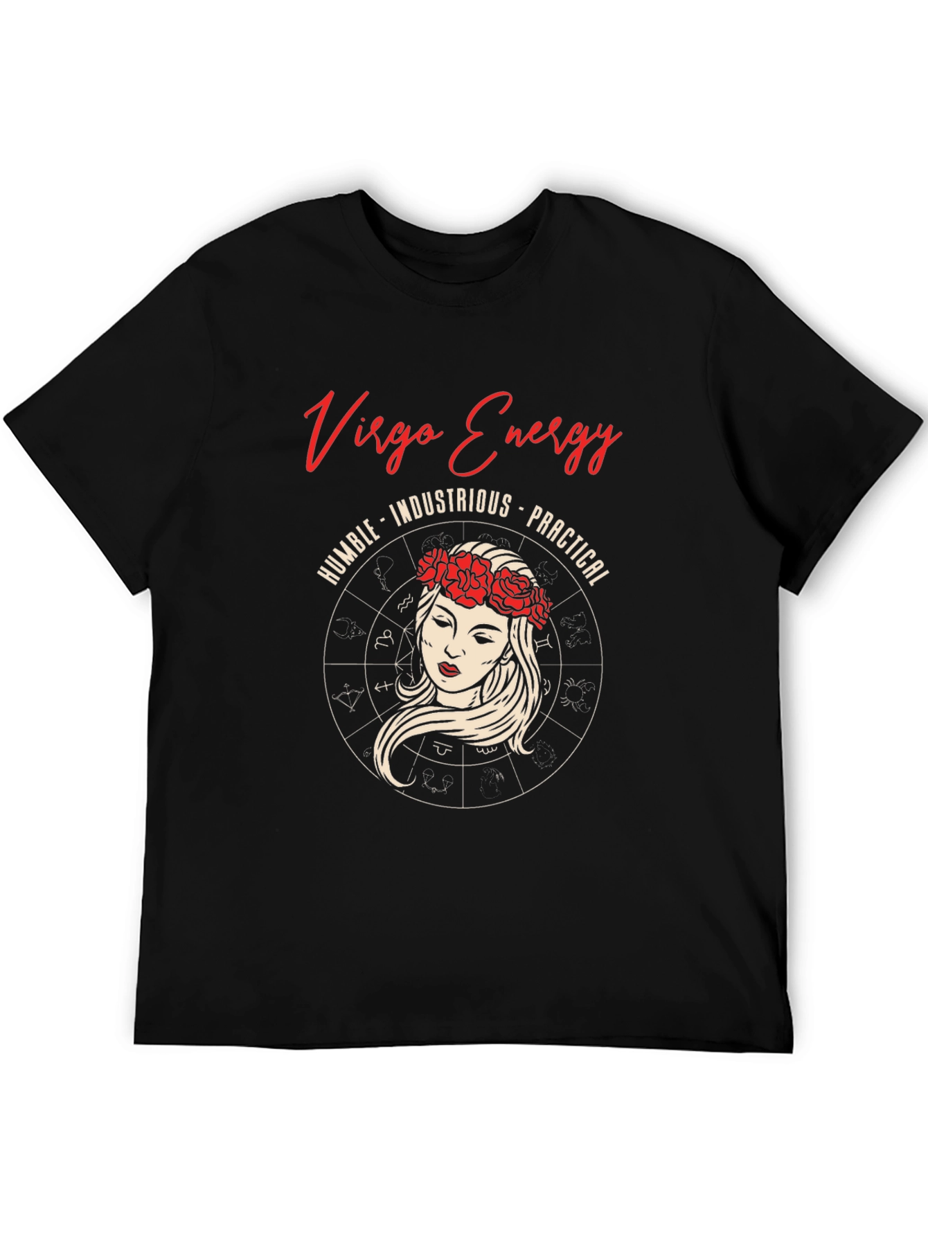 Virgo Energy Graphic Tee Zodiac Astrological Sign T-Shirt