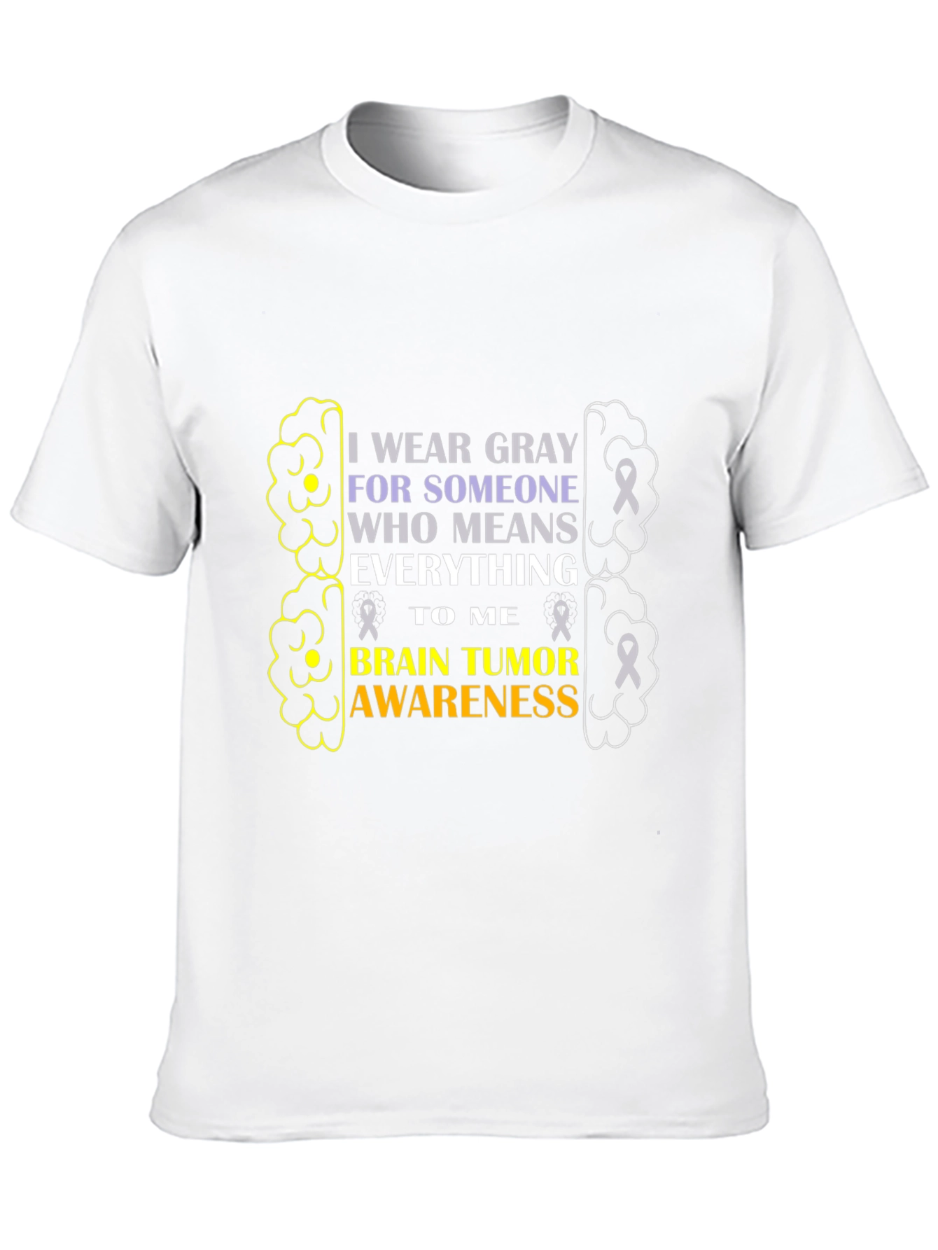 Brain Tumor Awareness Graphic Tee