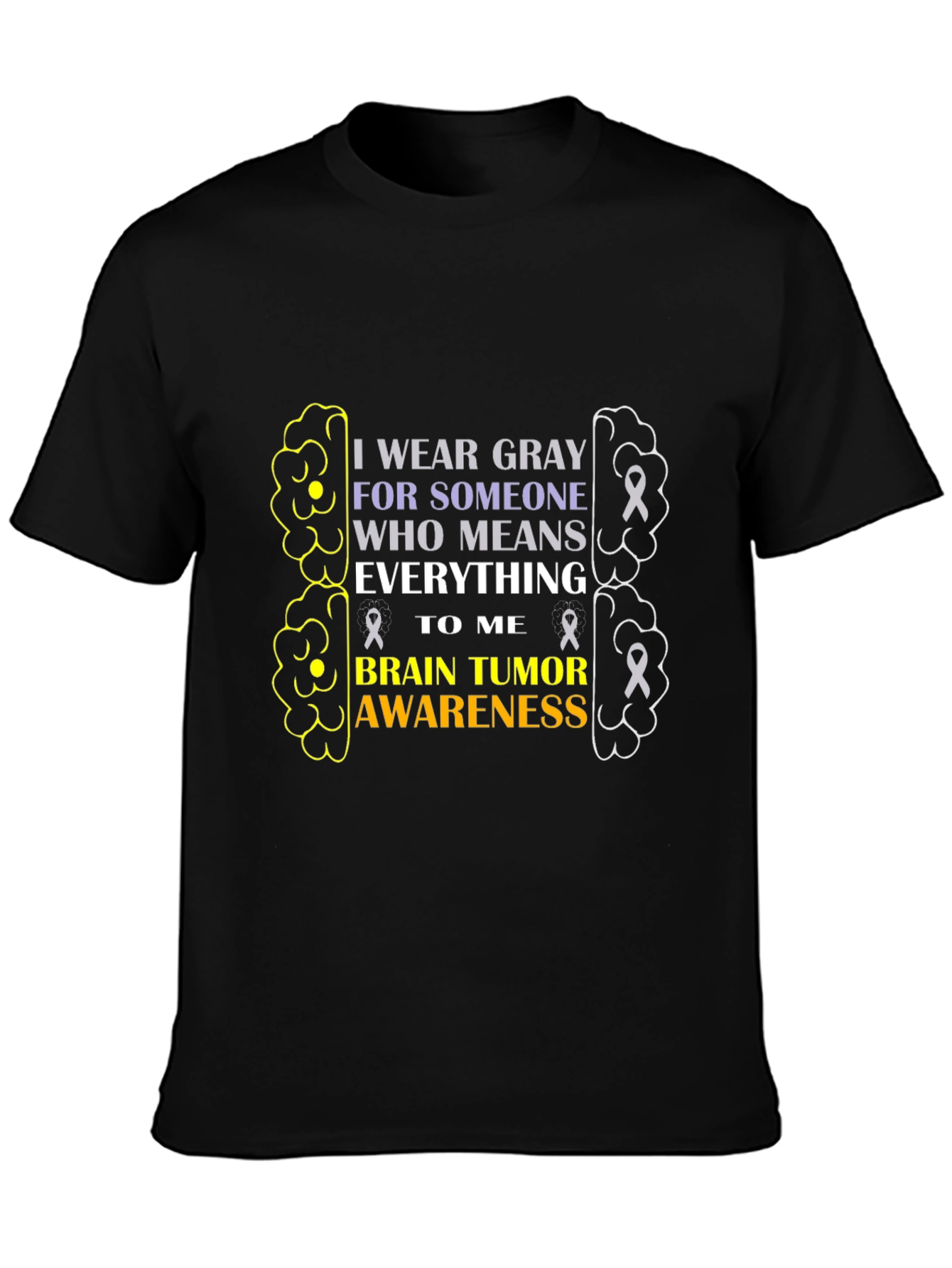 Brain Tumor Awareness Graphic Tee
