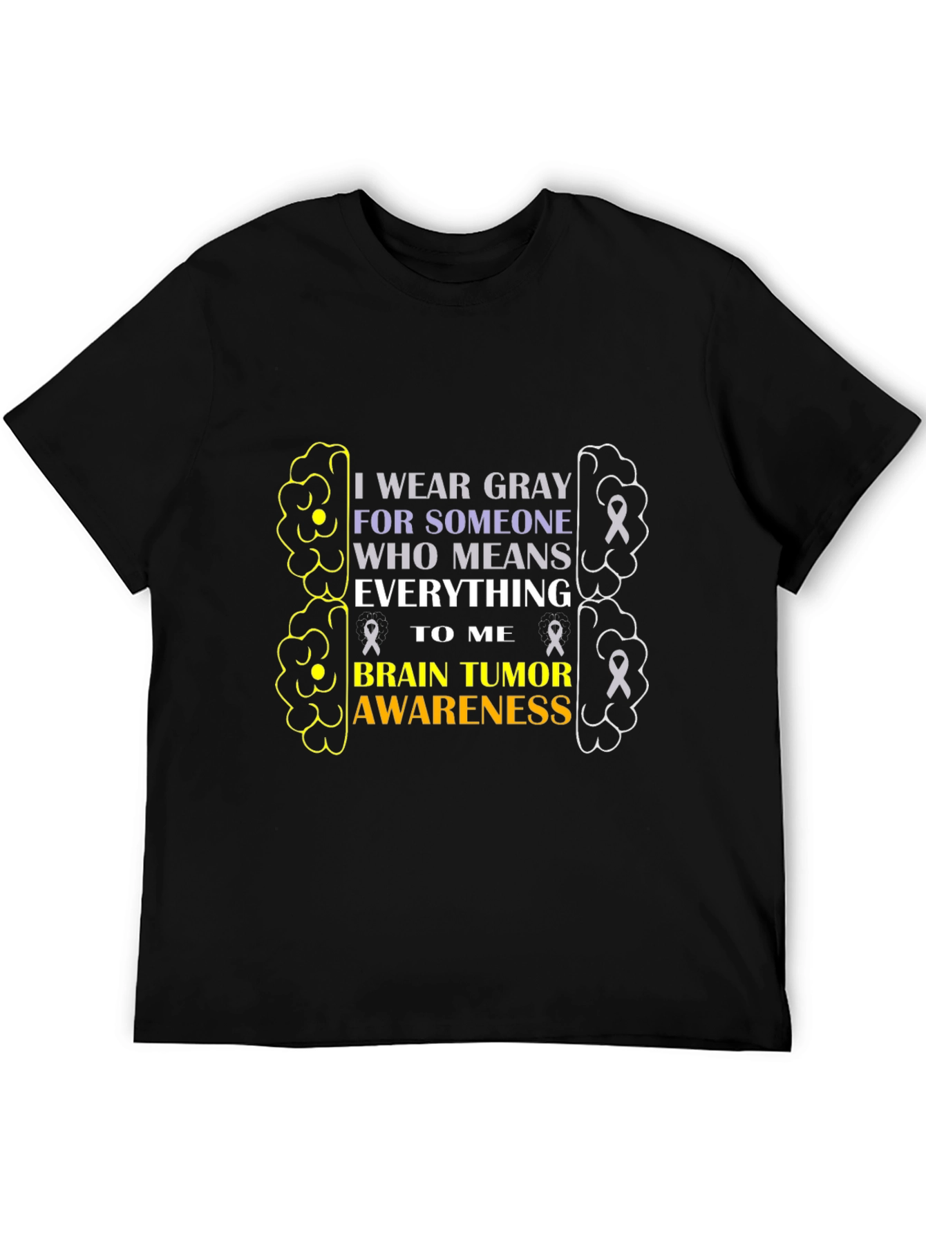 Brain Tumor Awareness Graphic Tee