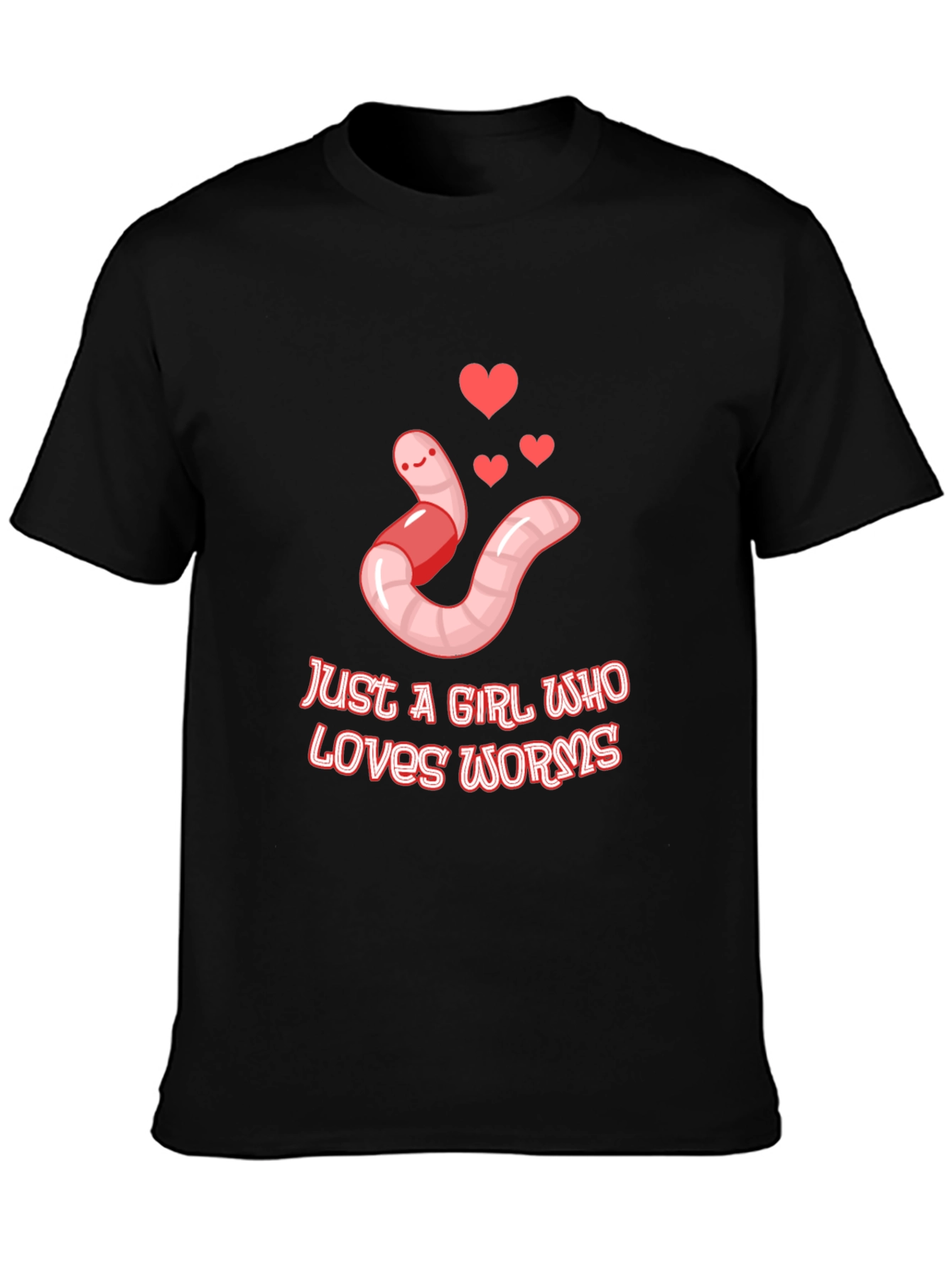 Worms Love Graphic T-Shirt