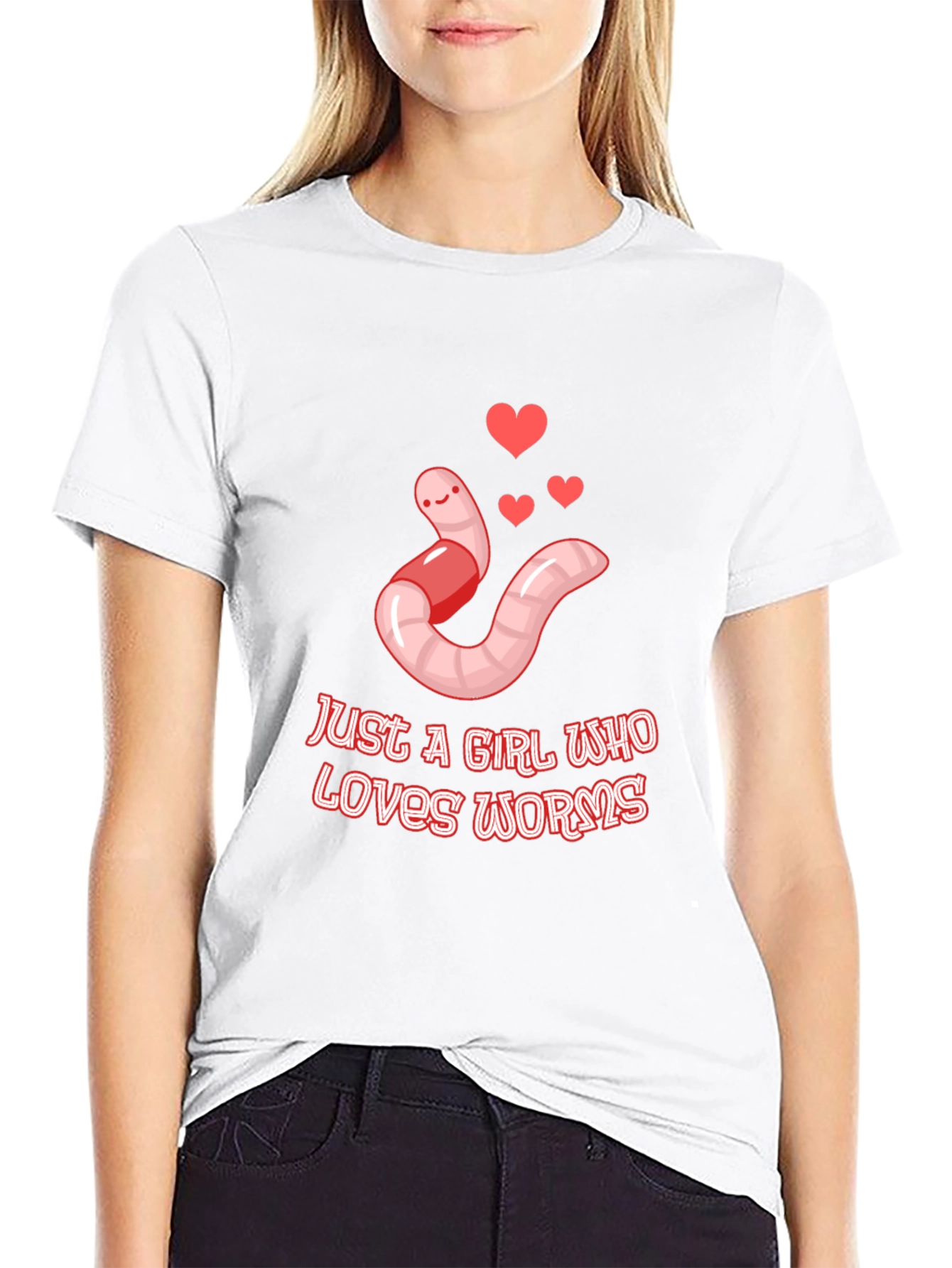 Worms Love Graphic T-Shirt