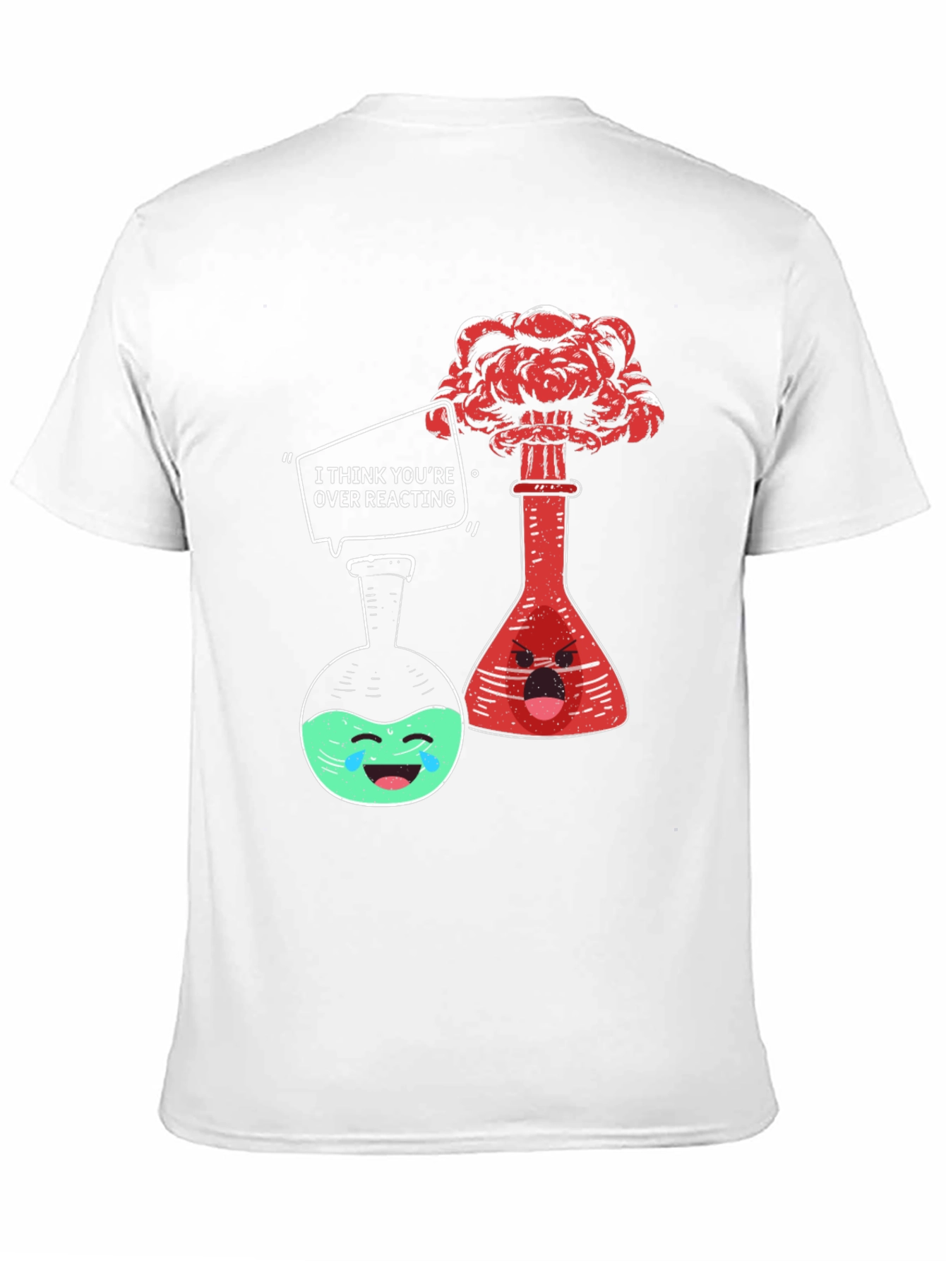 Funny Chemistry T-Shirt: Over Reacting Tee