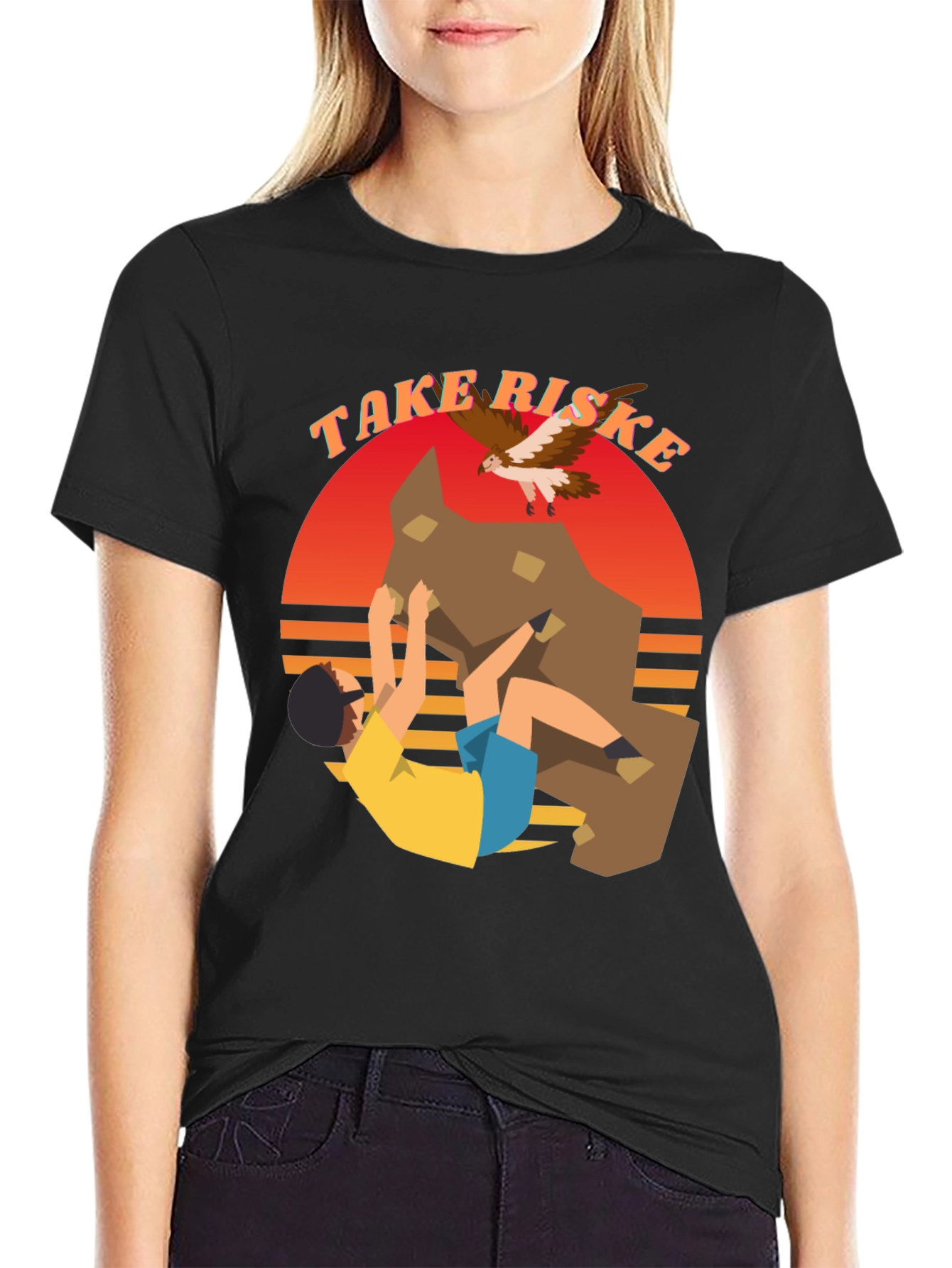 Take Risks Graphic T-Shirt