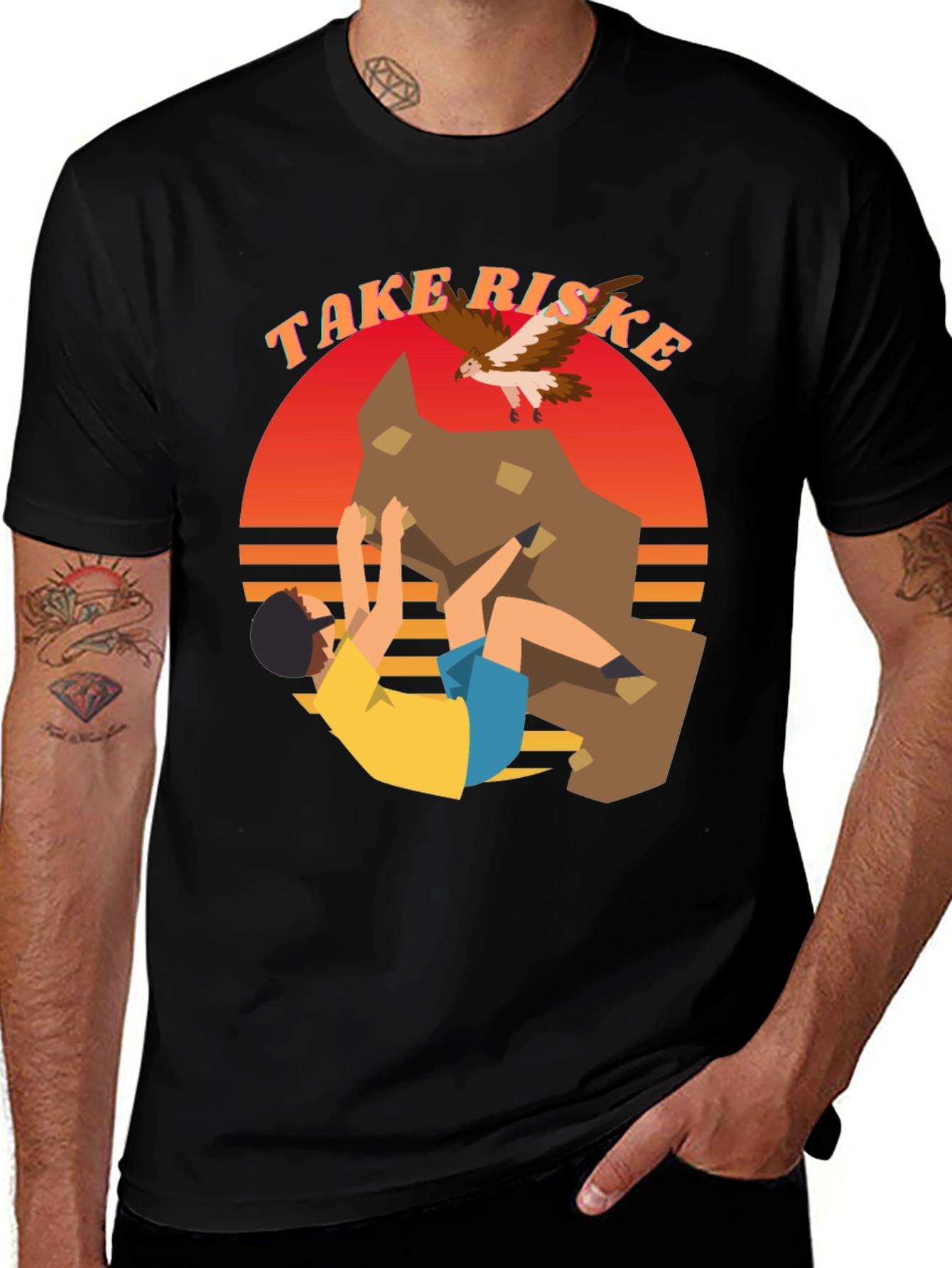 Take Risks Graphic T-Shirt