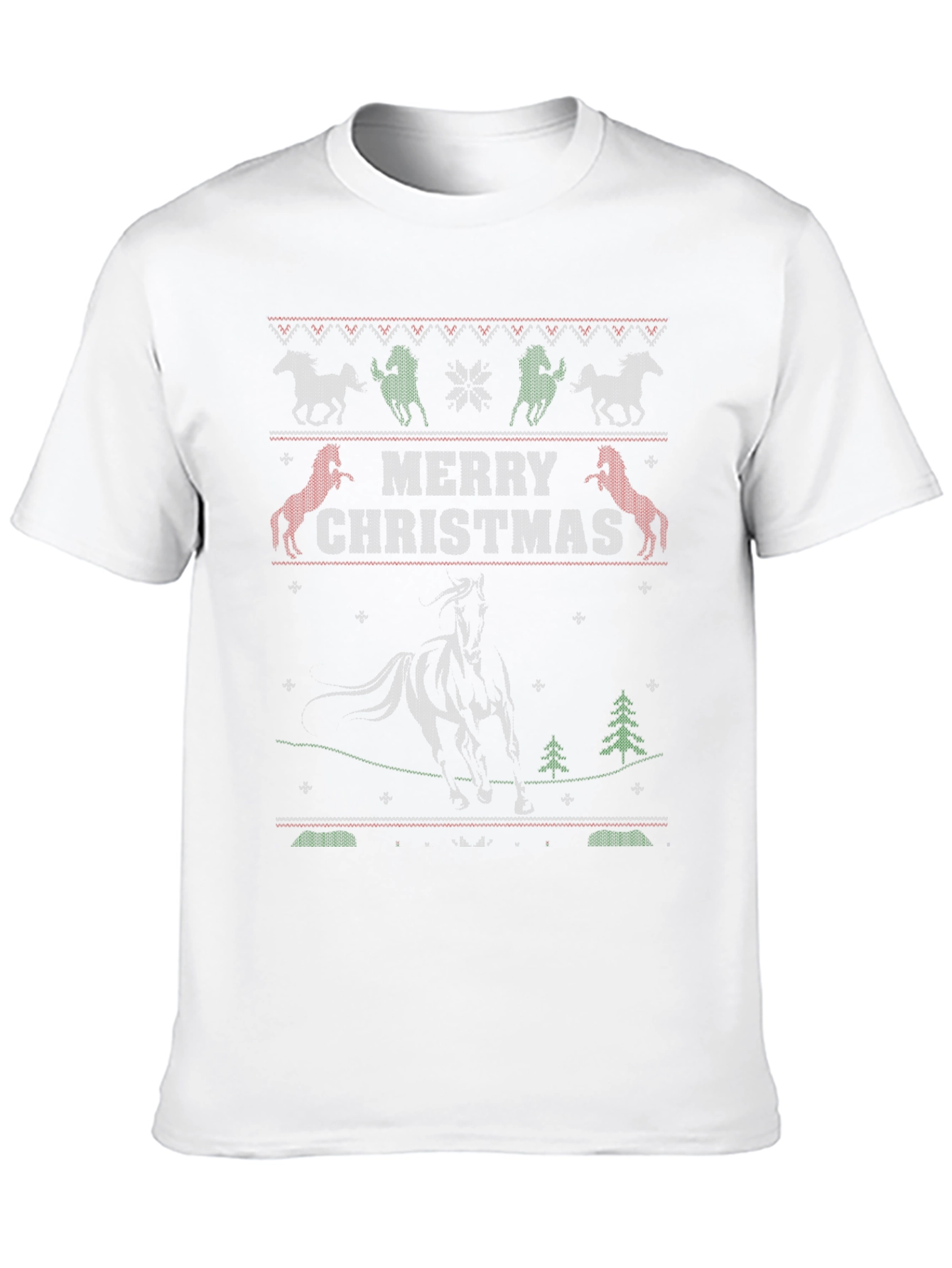 Festive Horse Christmas Tee