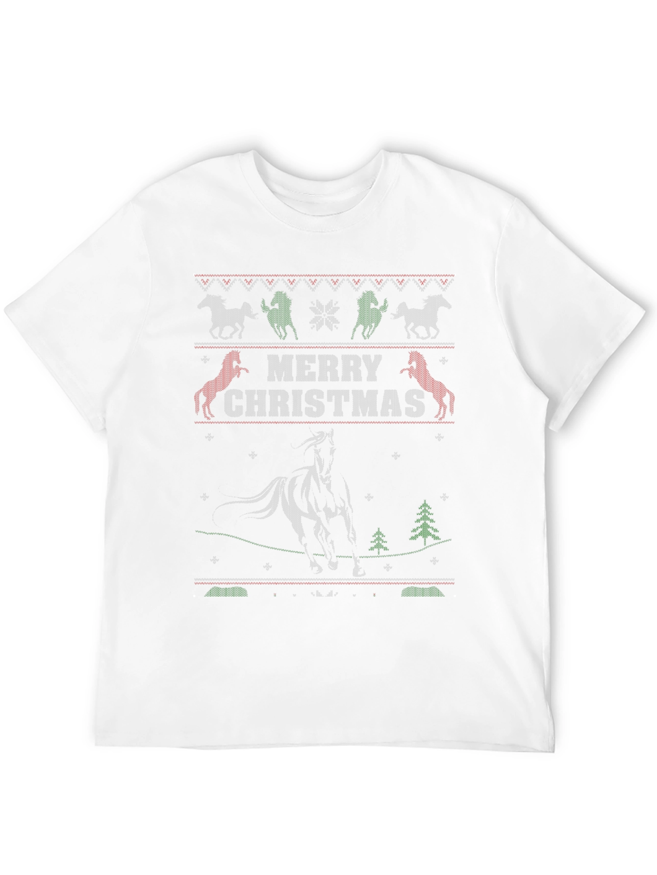 Festive Horse Christmas Tee