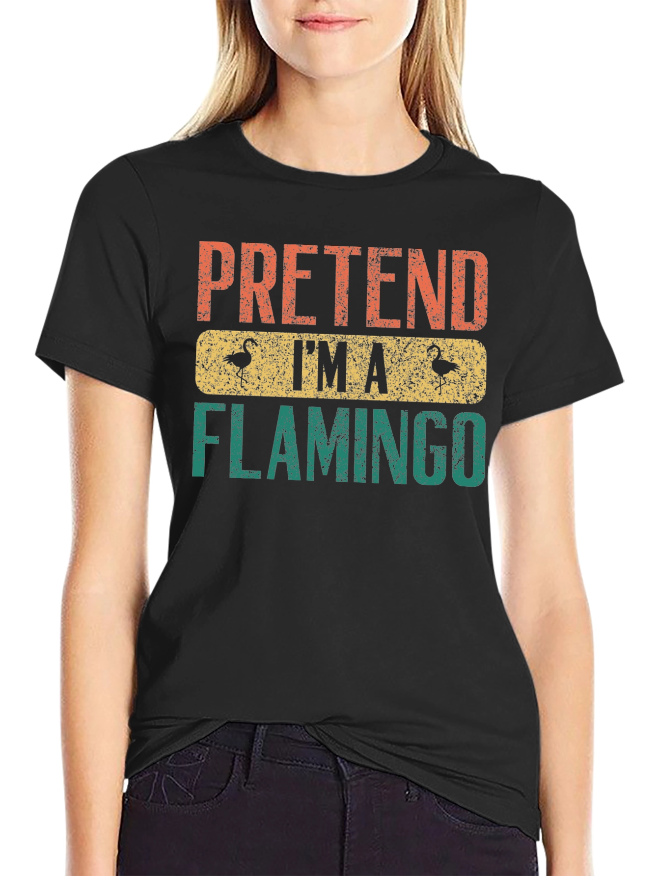 Pretend Im a Flamingo T-Shirt