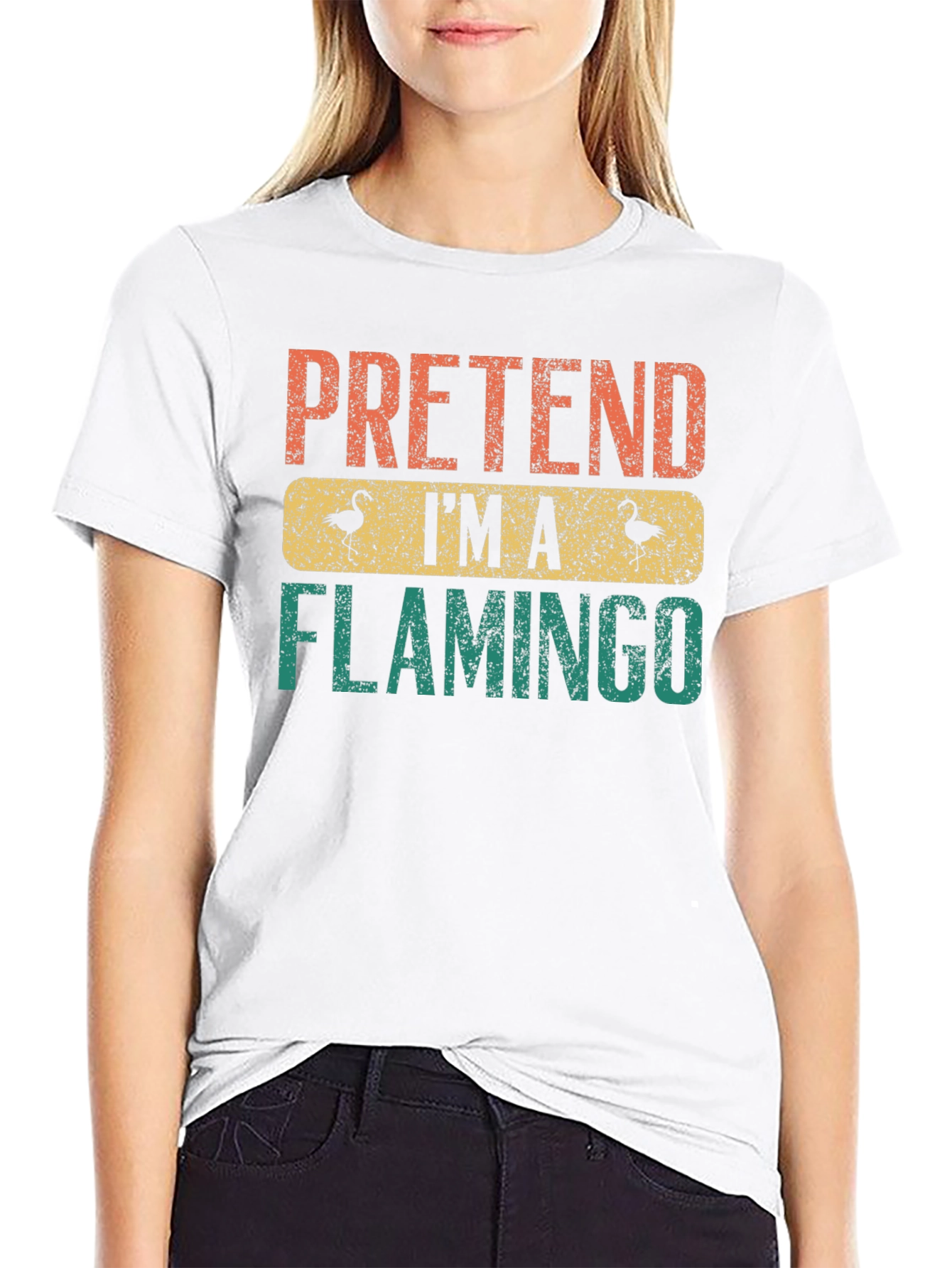 Pretend Im a Flamingo T-Shirt