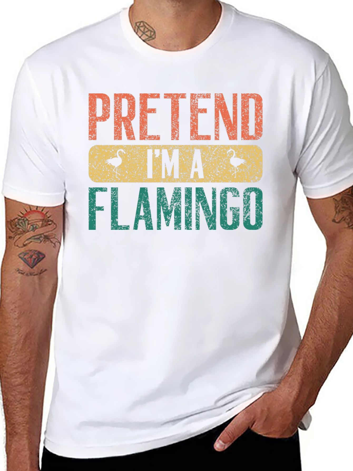 Pretend Im a Flamingo T-Shirt