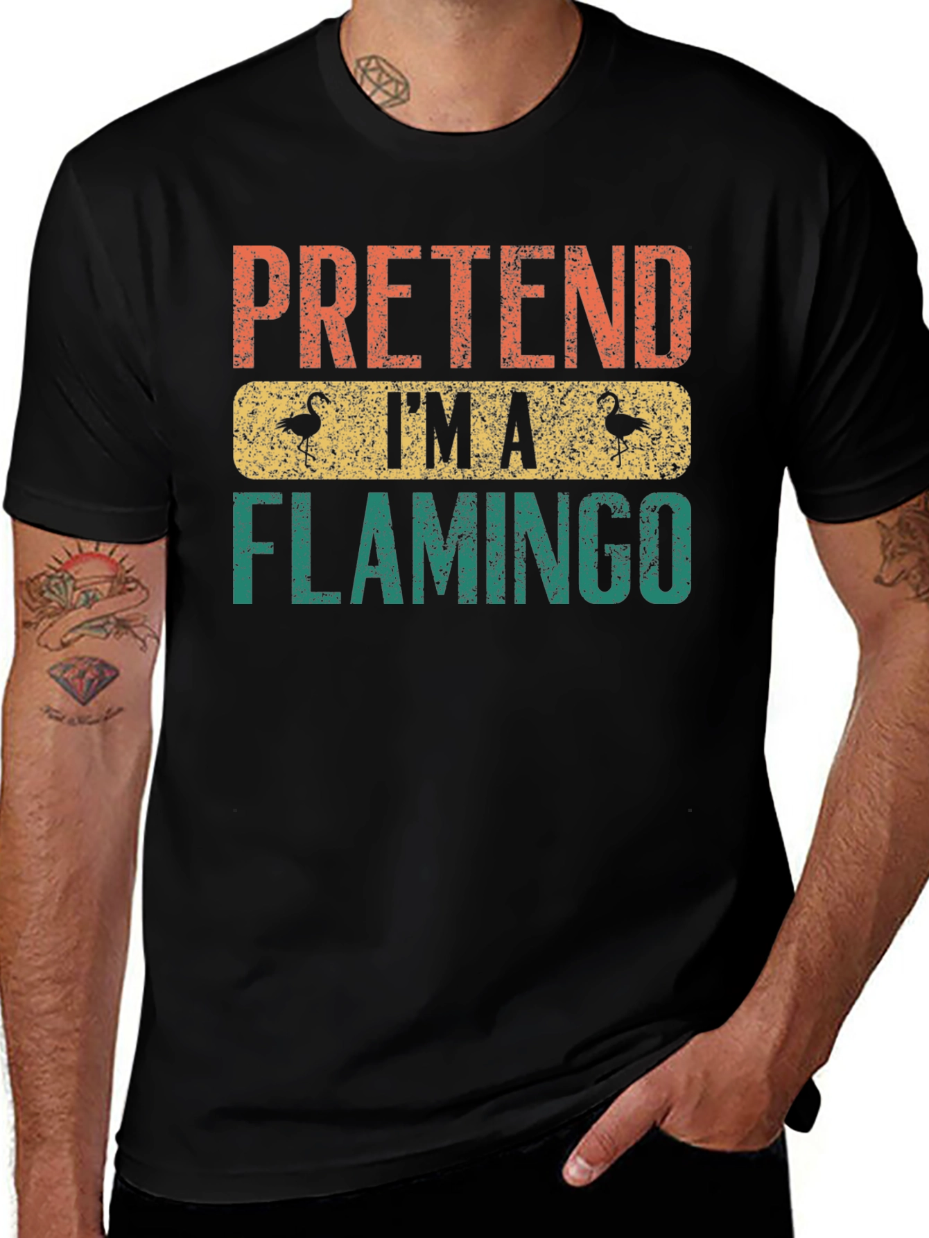 Pretend Im a Flamingo T-Shirt
