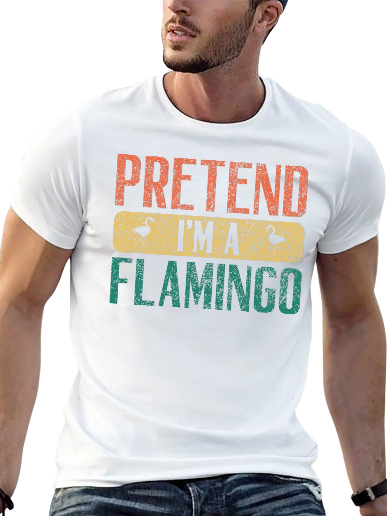 Pretend Im a Flamingo T-Shirt