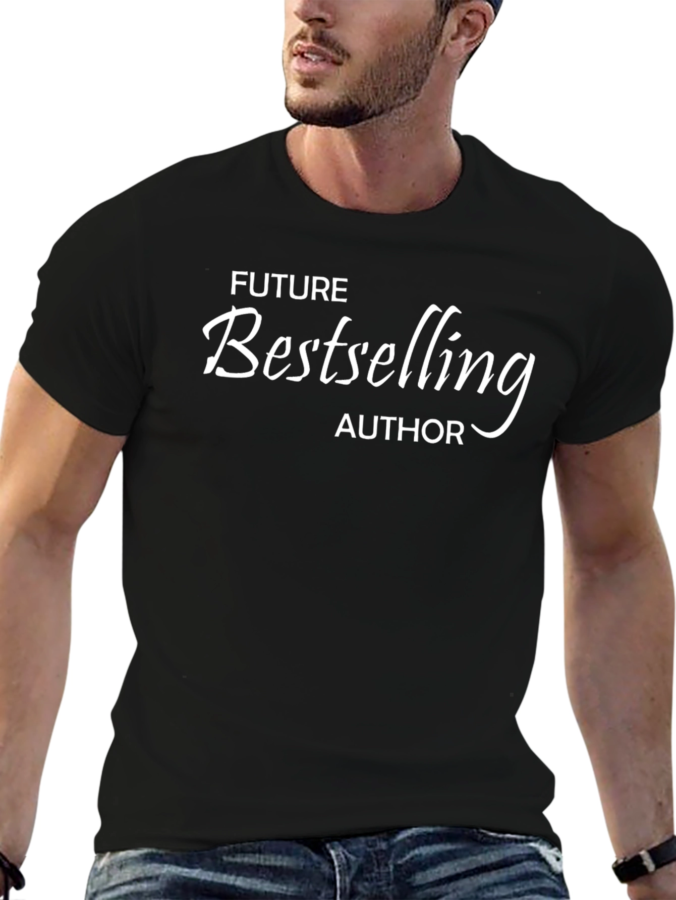 Future Bestselling Author Black T-Shirt