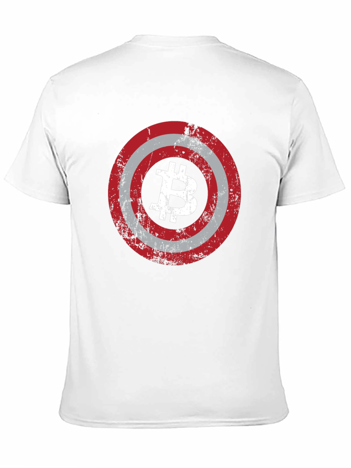 Bitcoin Shield T-Shirt - Crypto Captain Tee