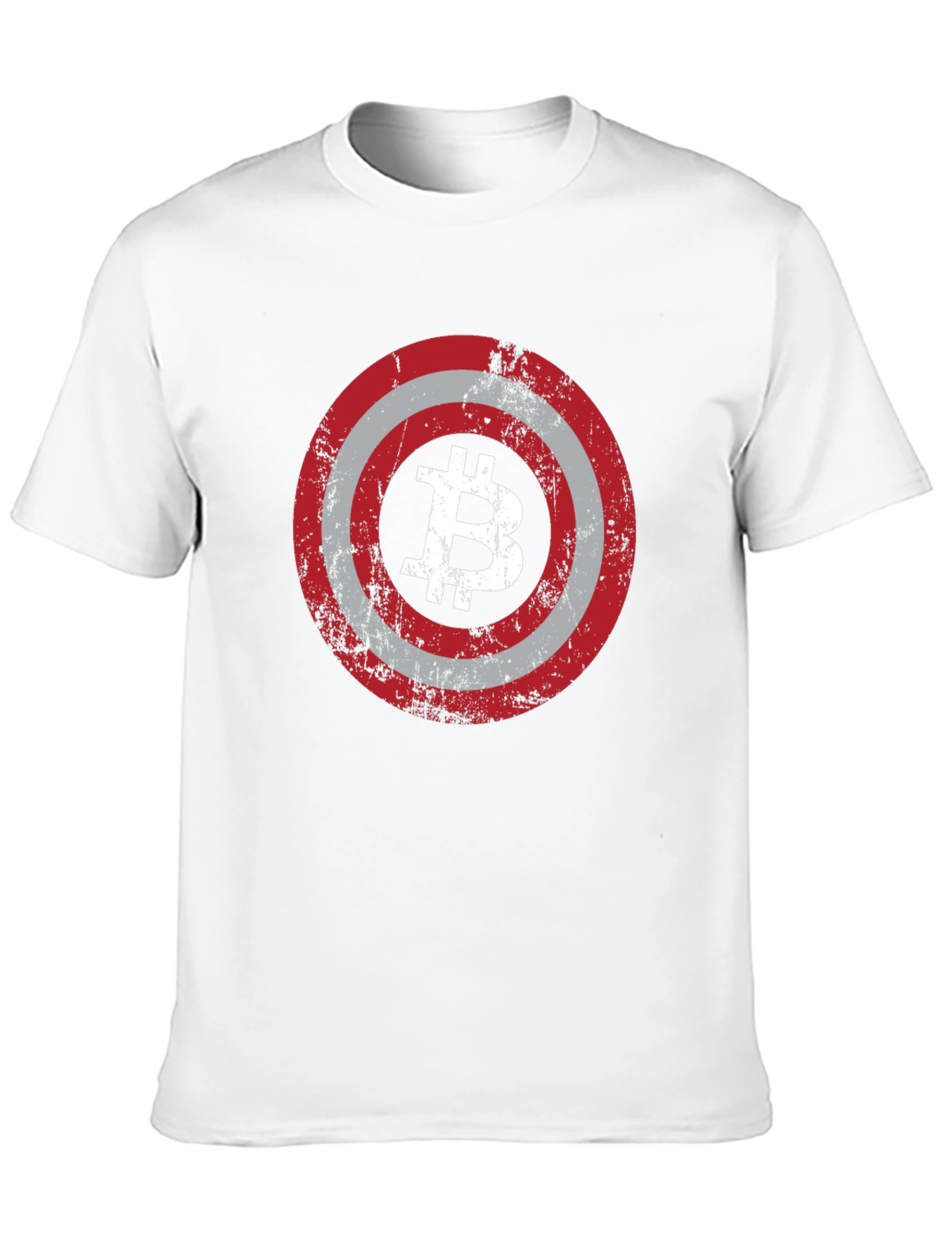 Bitcoin Shield T-Shirt - Crypto Captain Tee